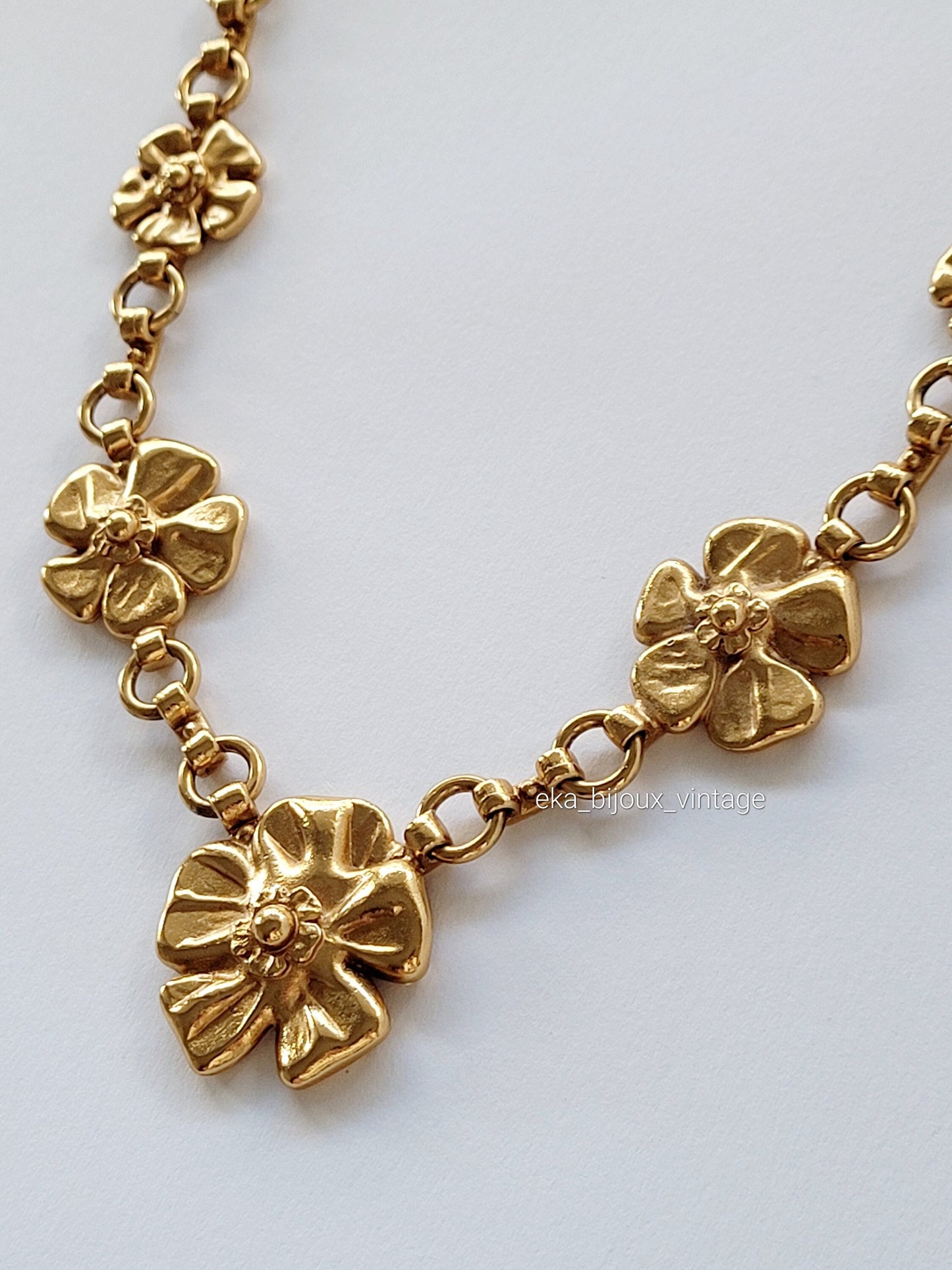 Kenzo - Vintage Flowers Necklace