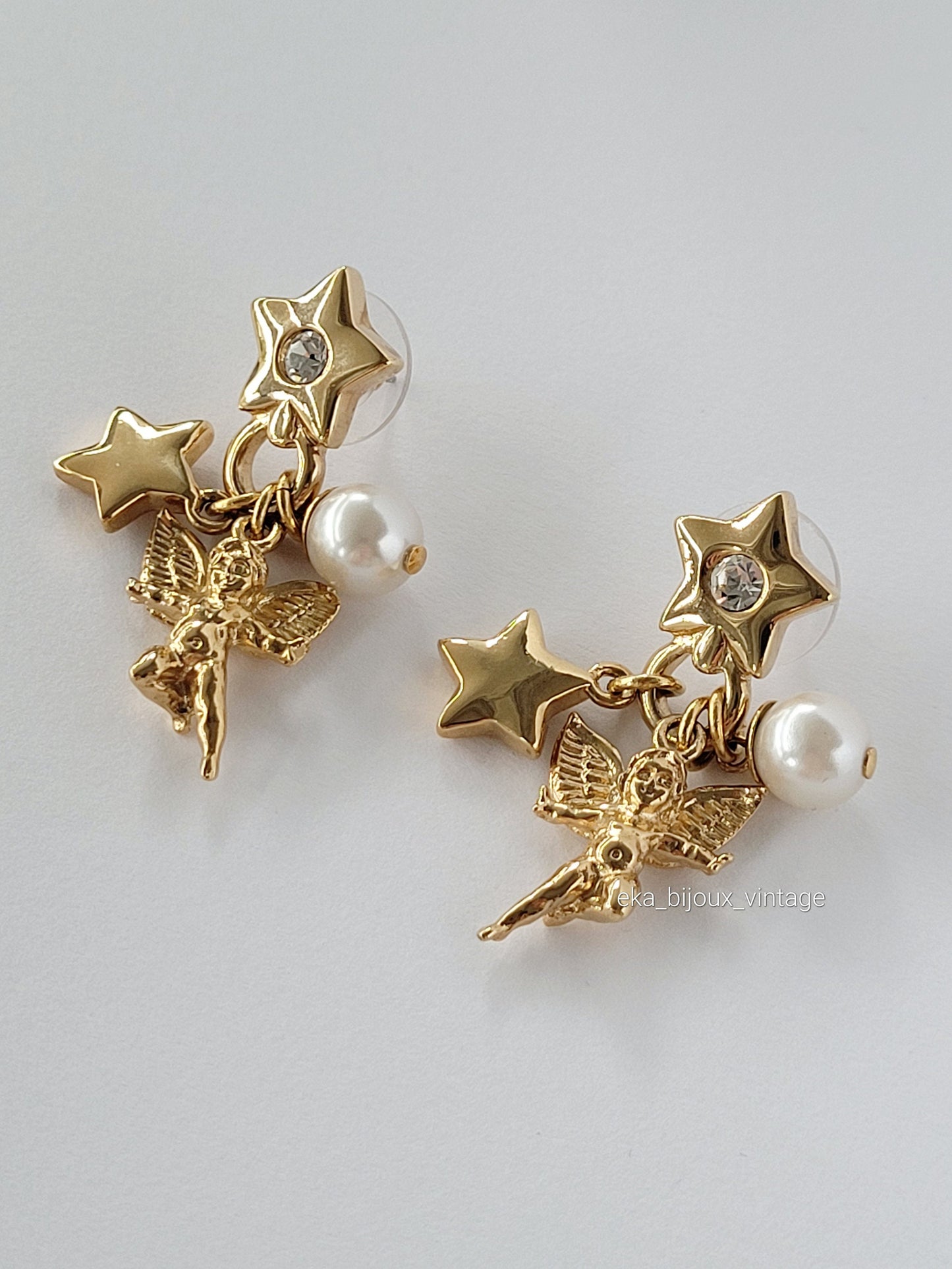 Givenchy - Boucles d'oreilles pendantes vintage