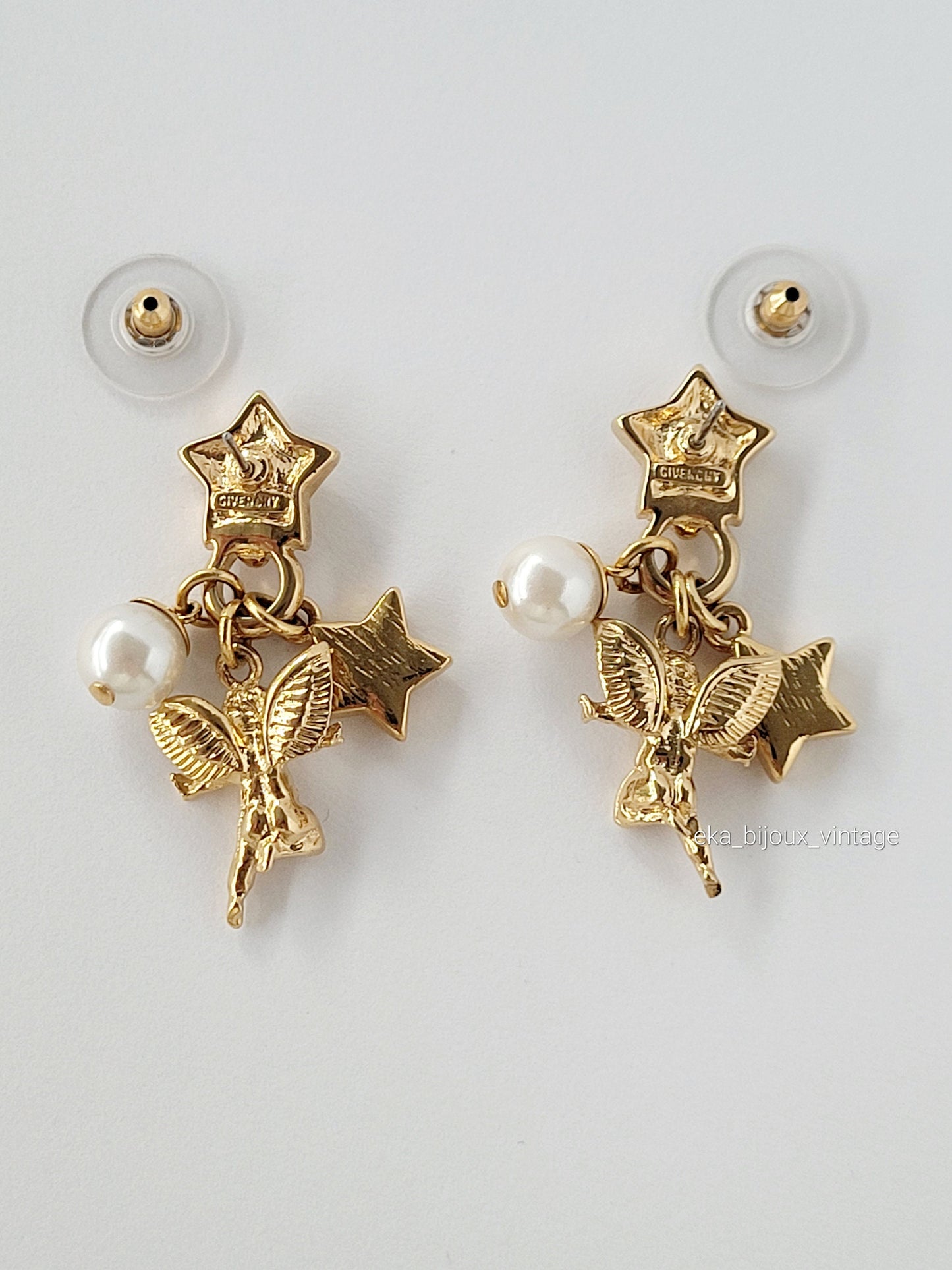 Givenchy - Boucles d'oreilles pendantes vintage