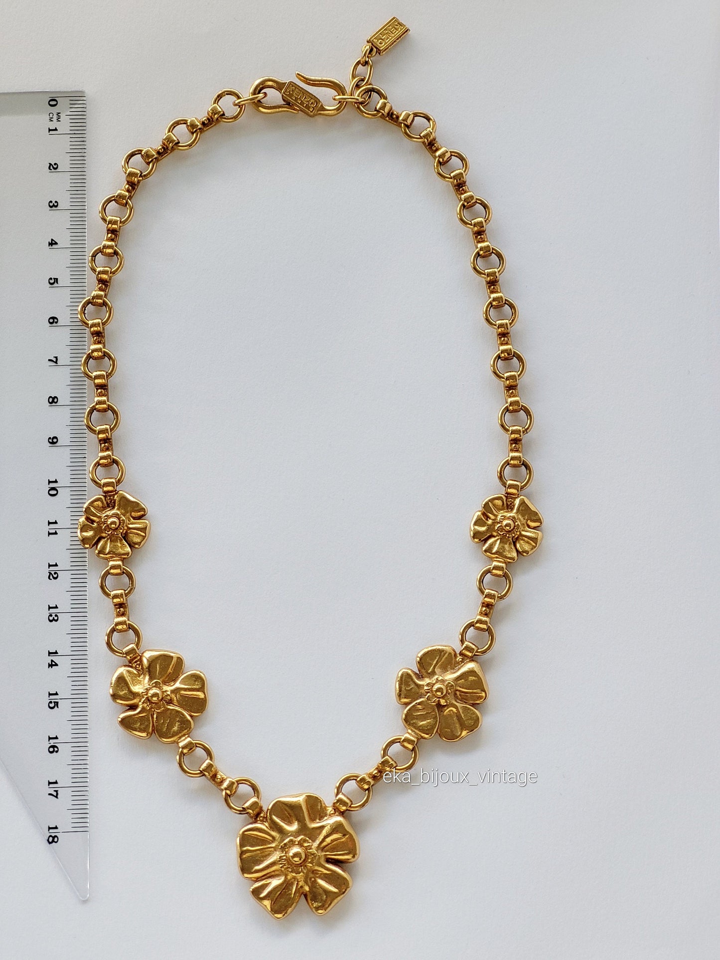 Kenzo - Vintage Flowers Necklace