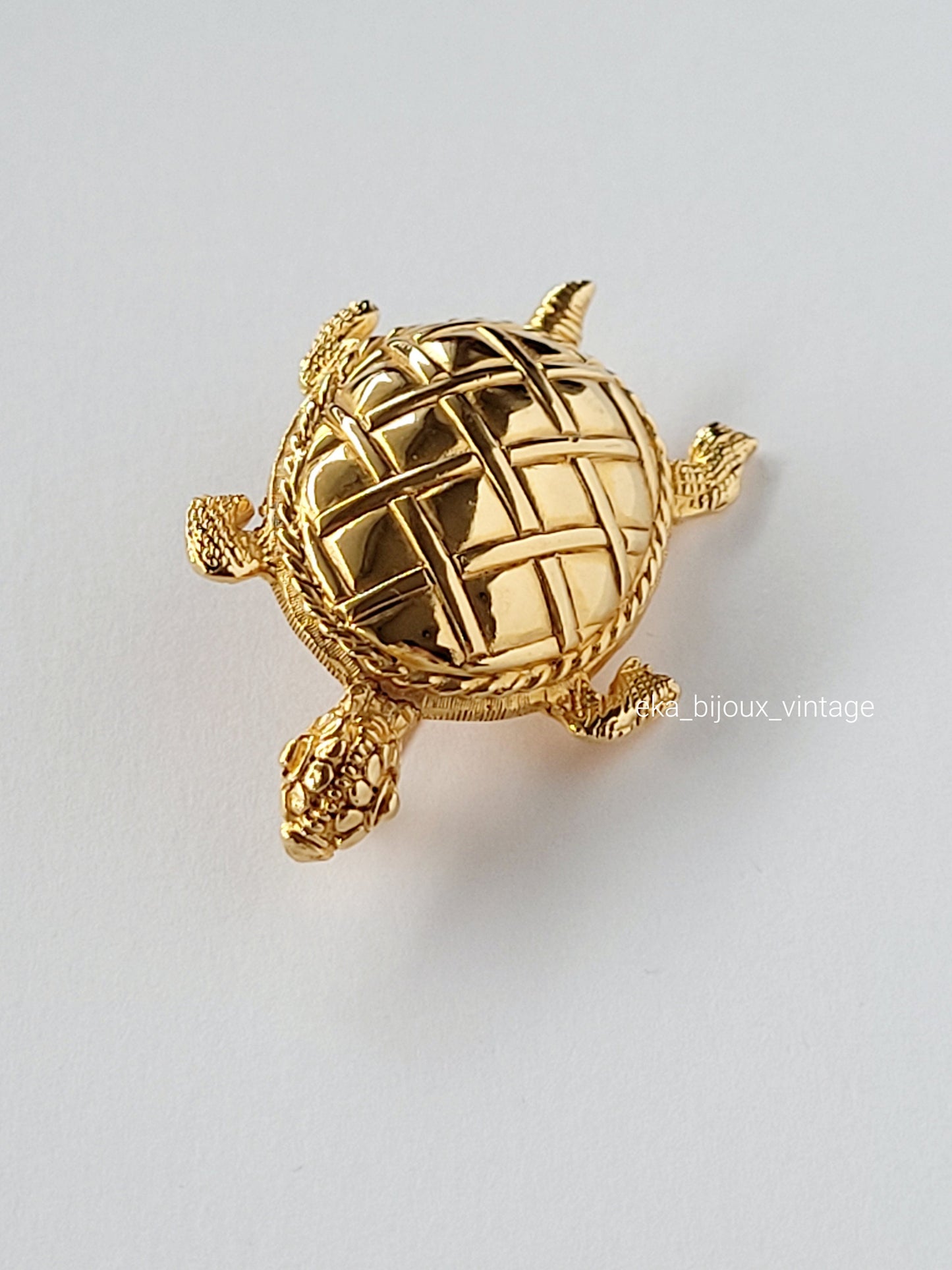 Carven - Broche vintage Tortue