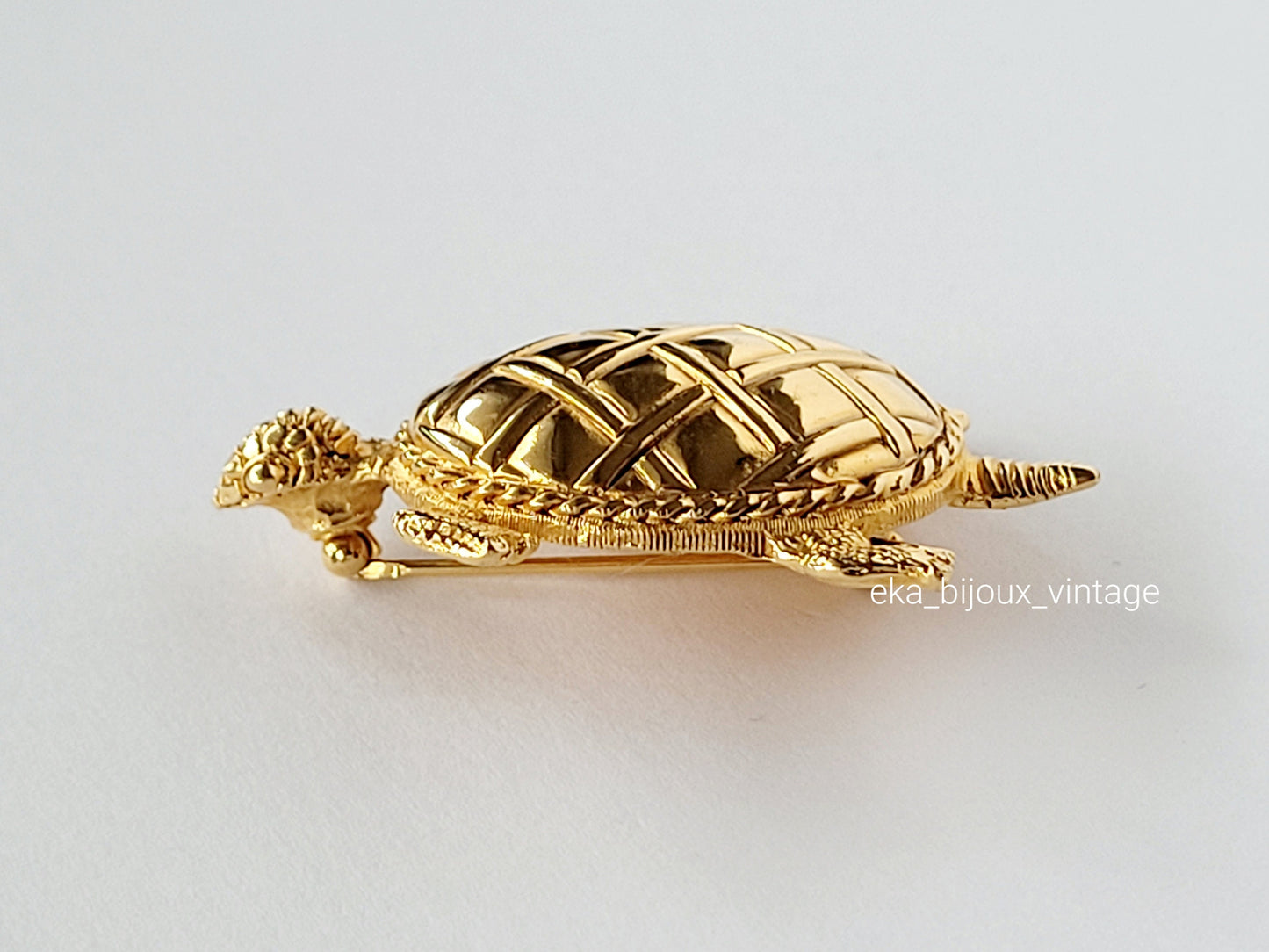 Carven - Broche vintage Tortue