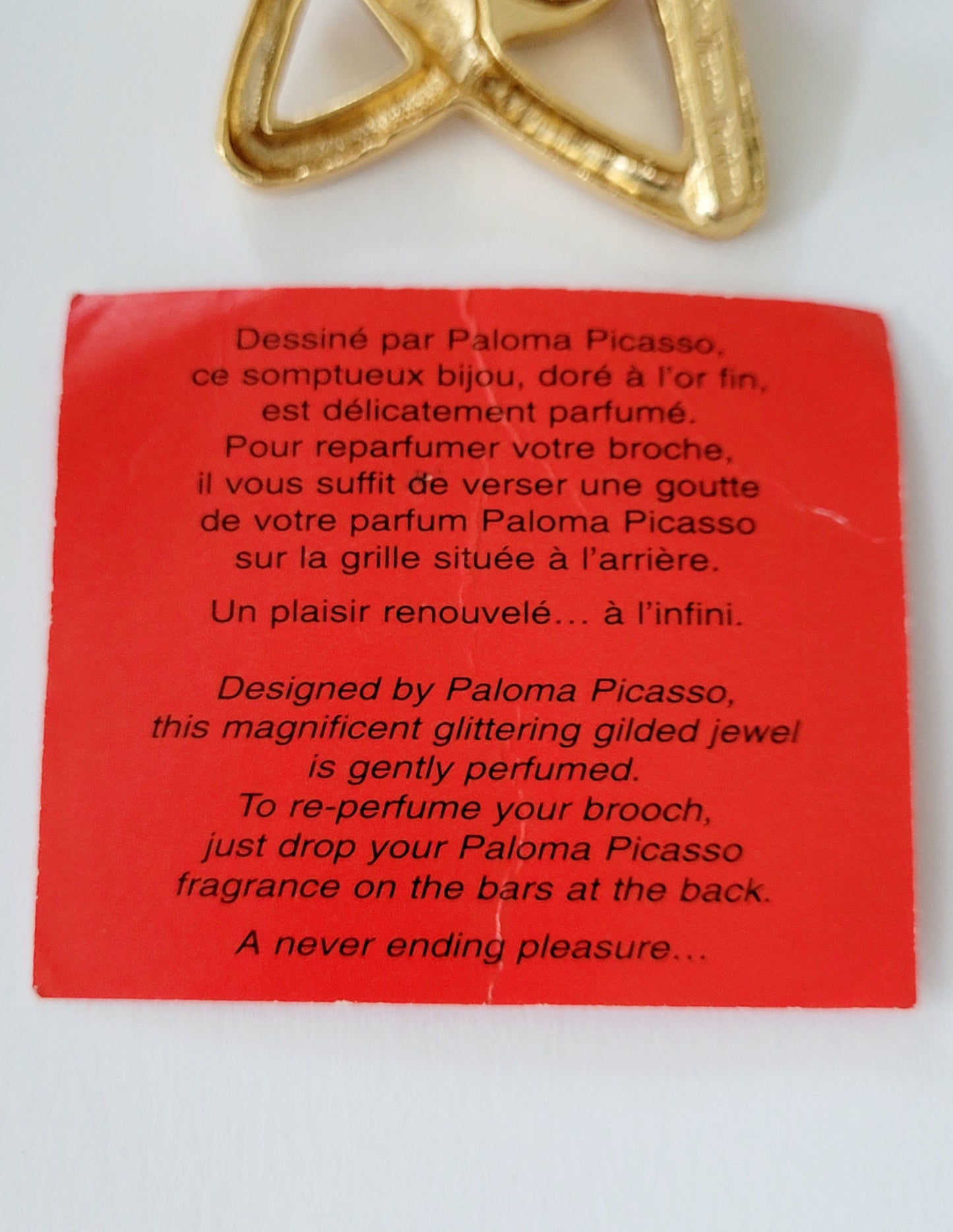 Paloma Picasso - Broche vintage Étoile