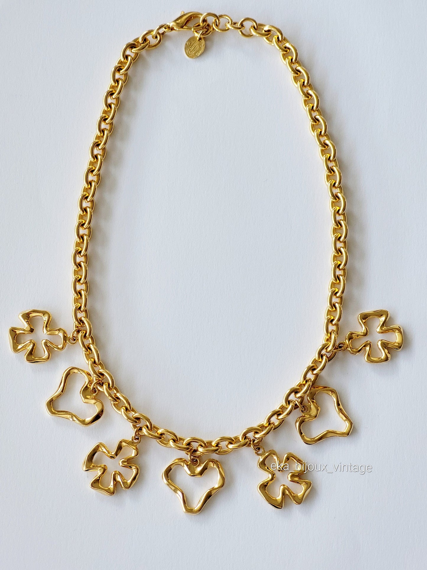 Ines de la Fressange - Vintage necklace with seven charms