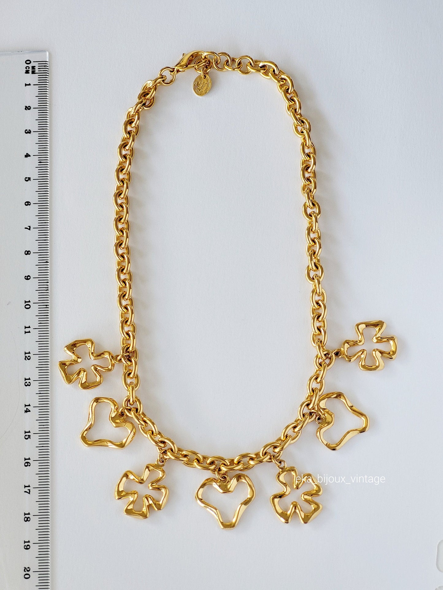 Ines de la Fressange - Vintage necklace with seven charms