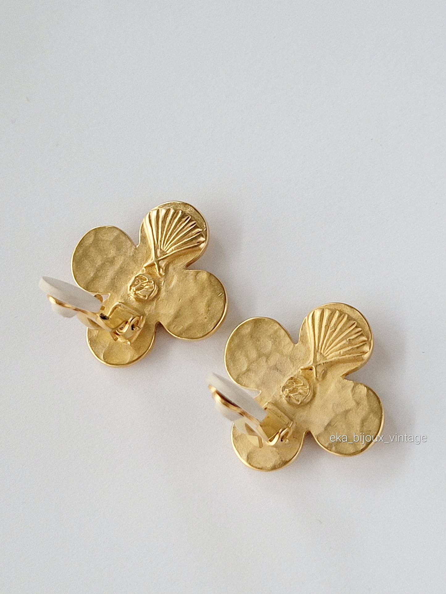 Karl Lagerfeld - Vintage KL earrings