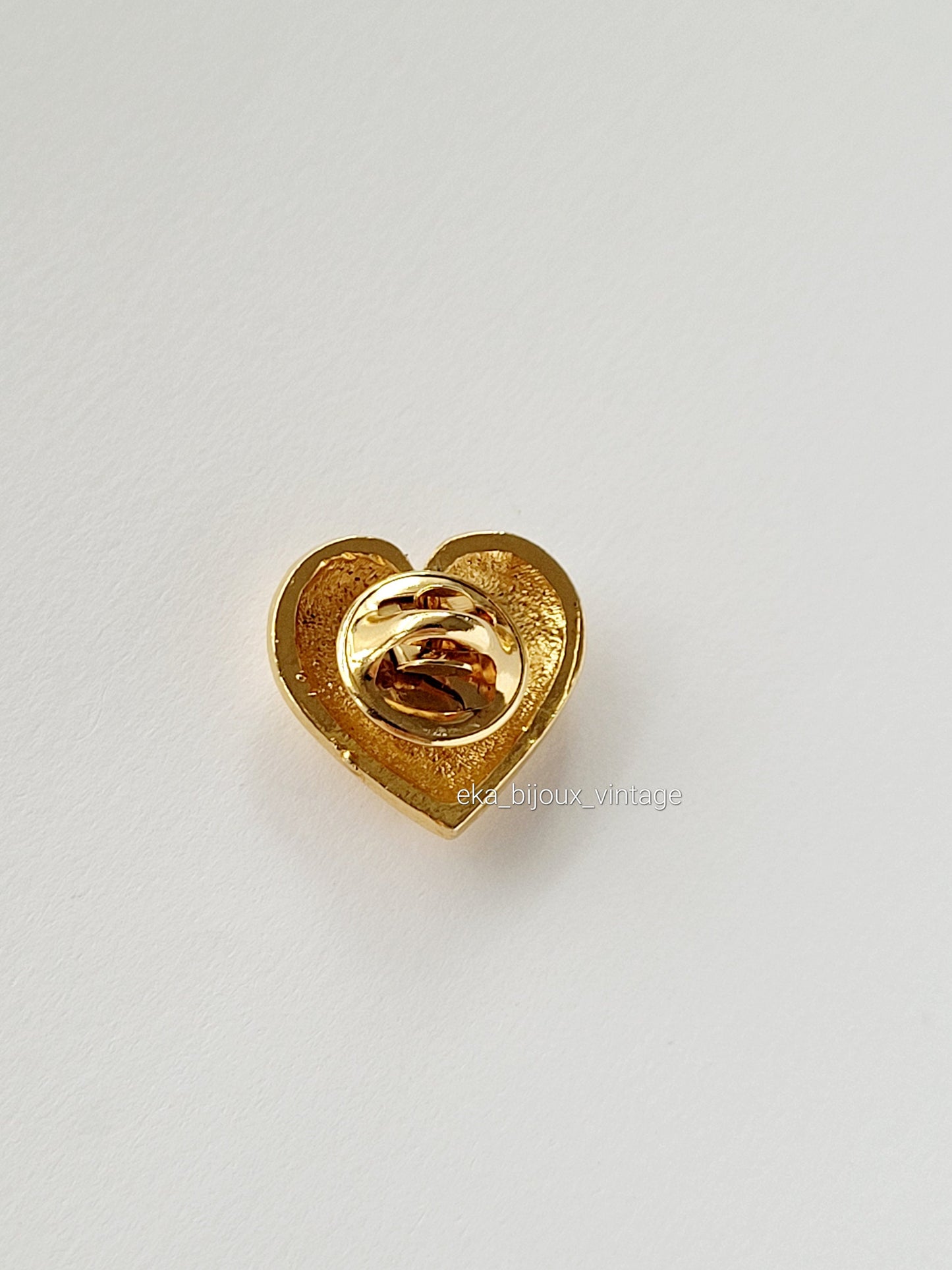 Sonia Rykiel - SR vintage heart pin