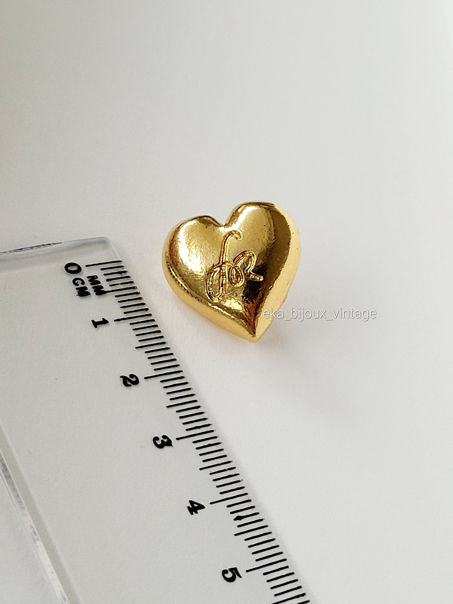 Sonia Rykiel - SR vintage heart pin