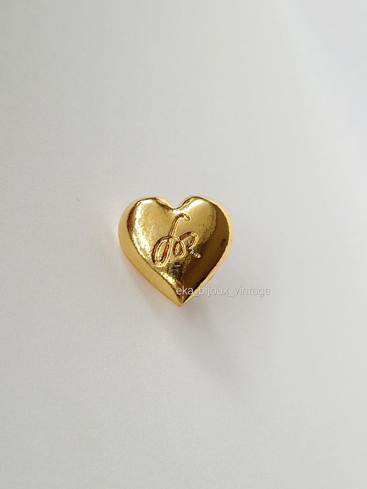 Sonia Rykiel - SR vintage heart pin