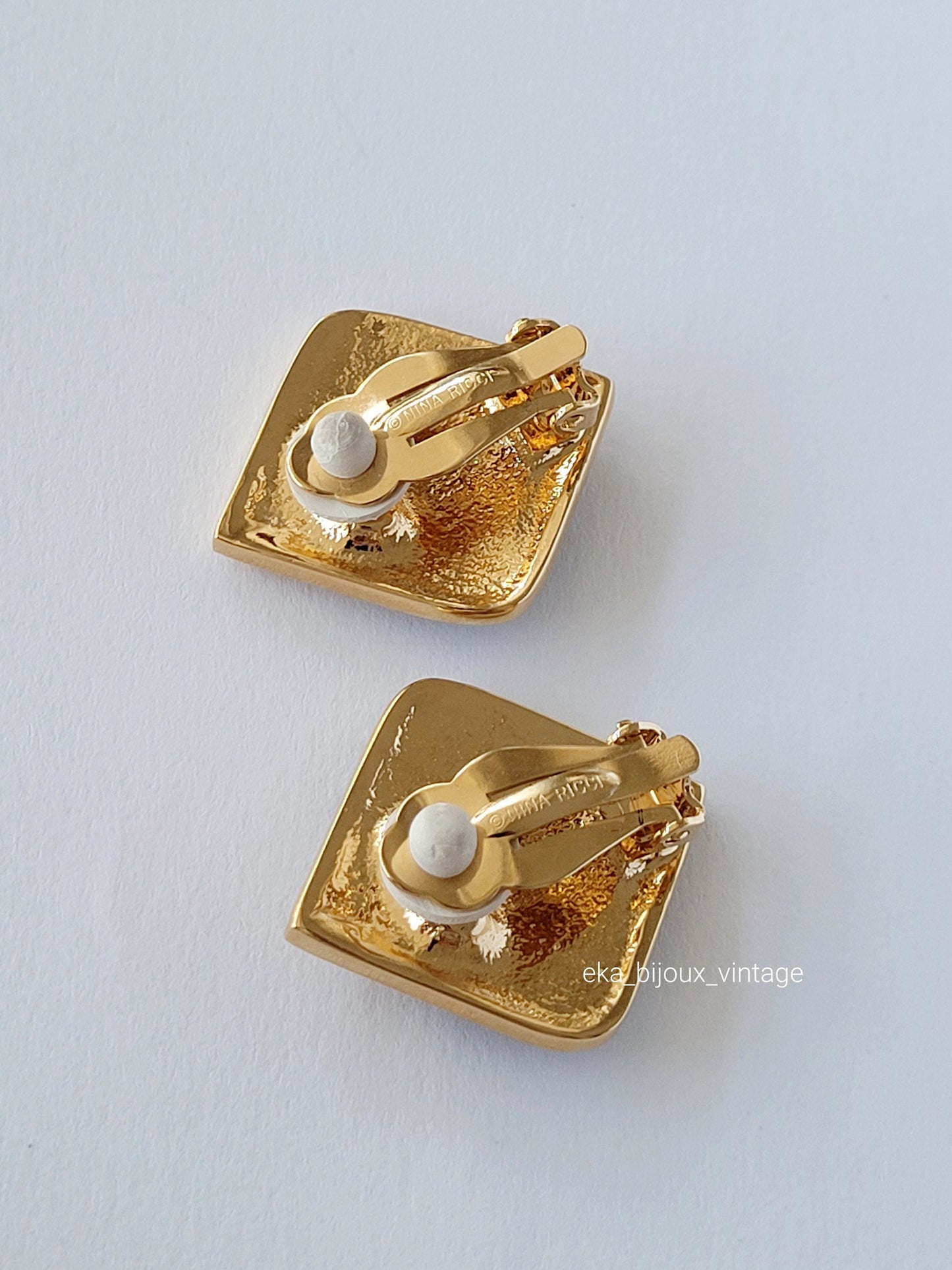 Nina Ricci - Boucles d'oreilles vintage