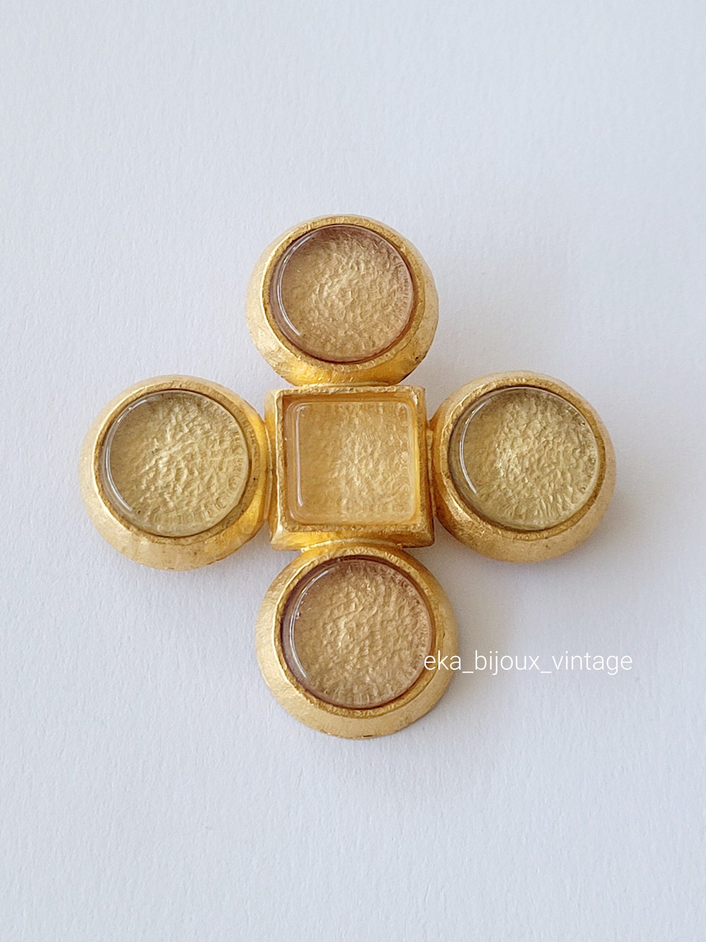 Dolce Vita - Vintage Cross Brooch/Pendant