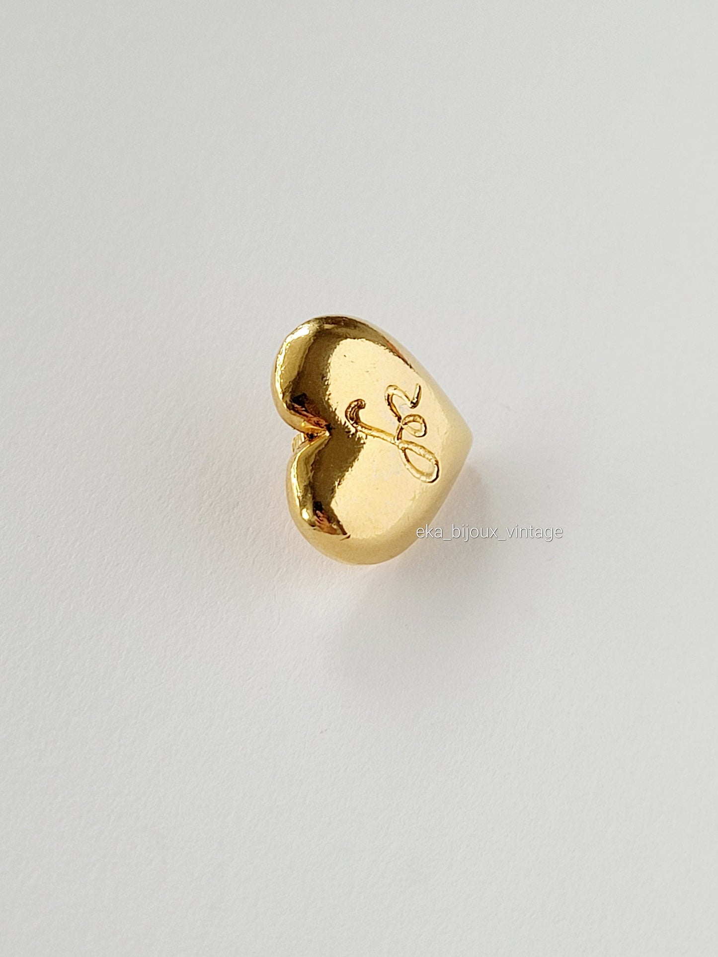 Sonia Rykiel - SR vintage heart pin