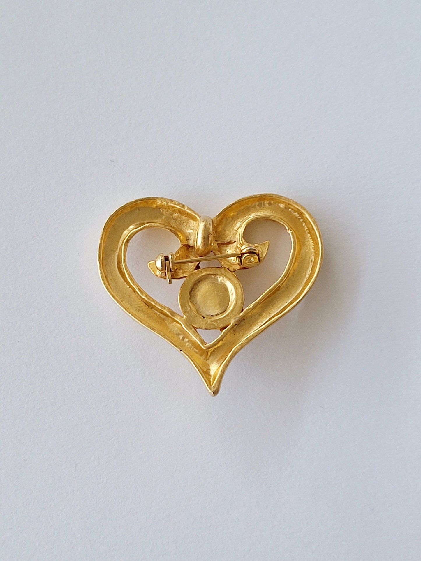 Vintage Heart Brooch/Pendant