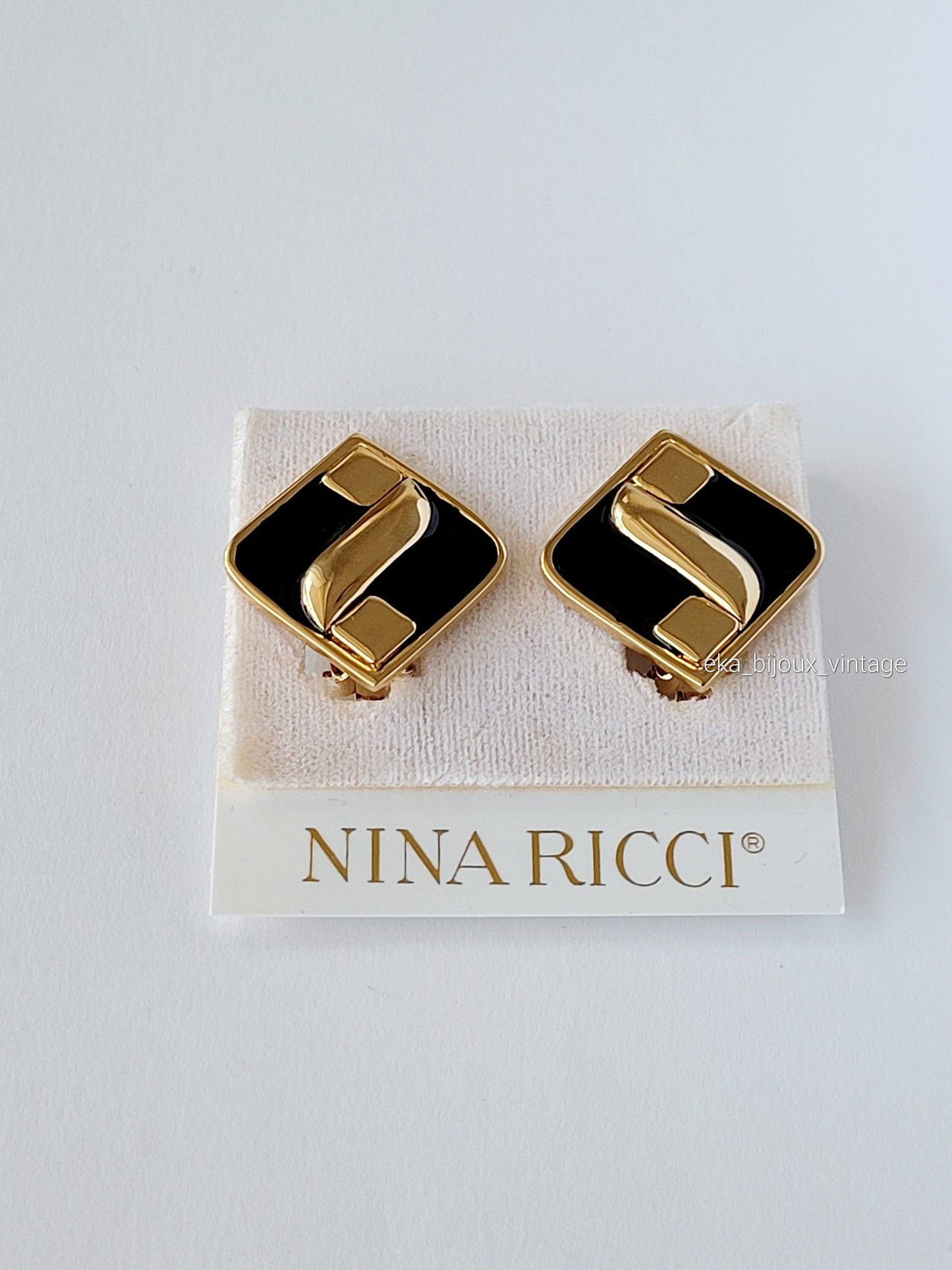 Nina Ricci - Boucles d'oreilles vintage