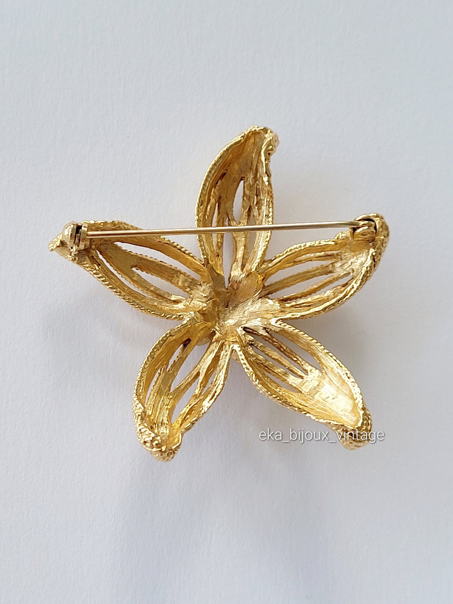 Broche vintage - Fleur