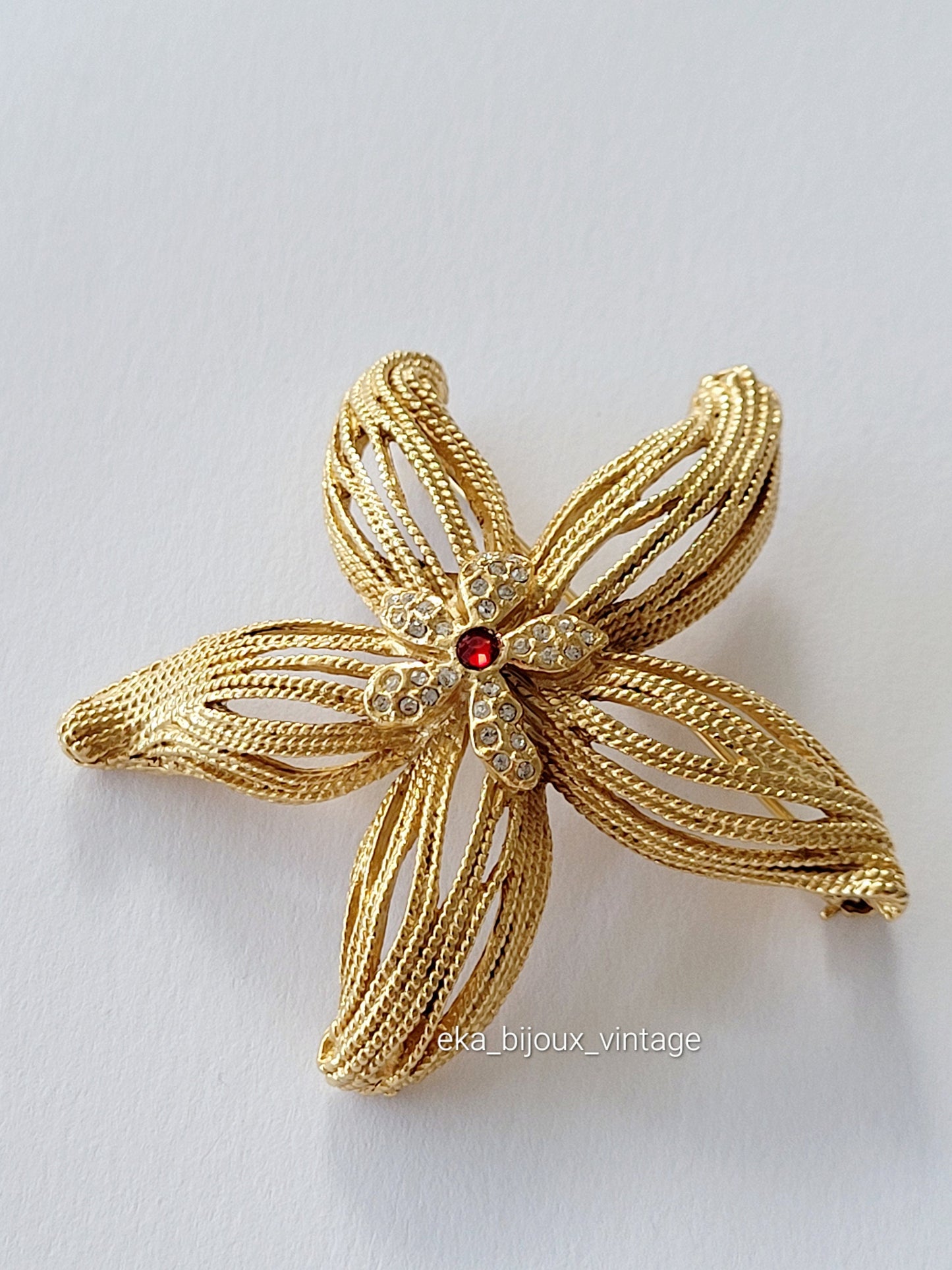 Broche vintage - Fleur