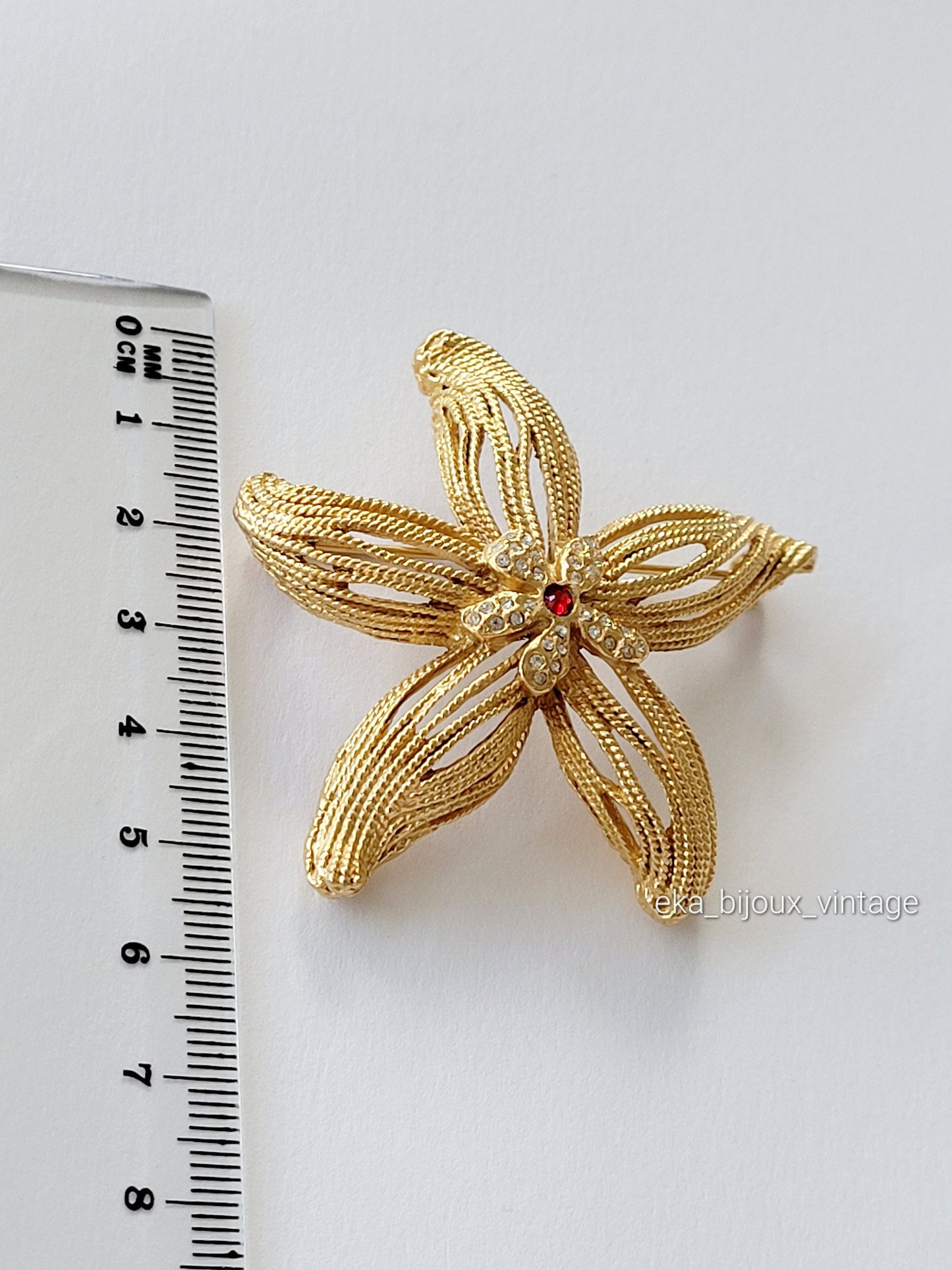 Broche vintage - Fleur