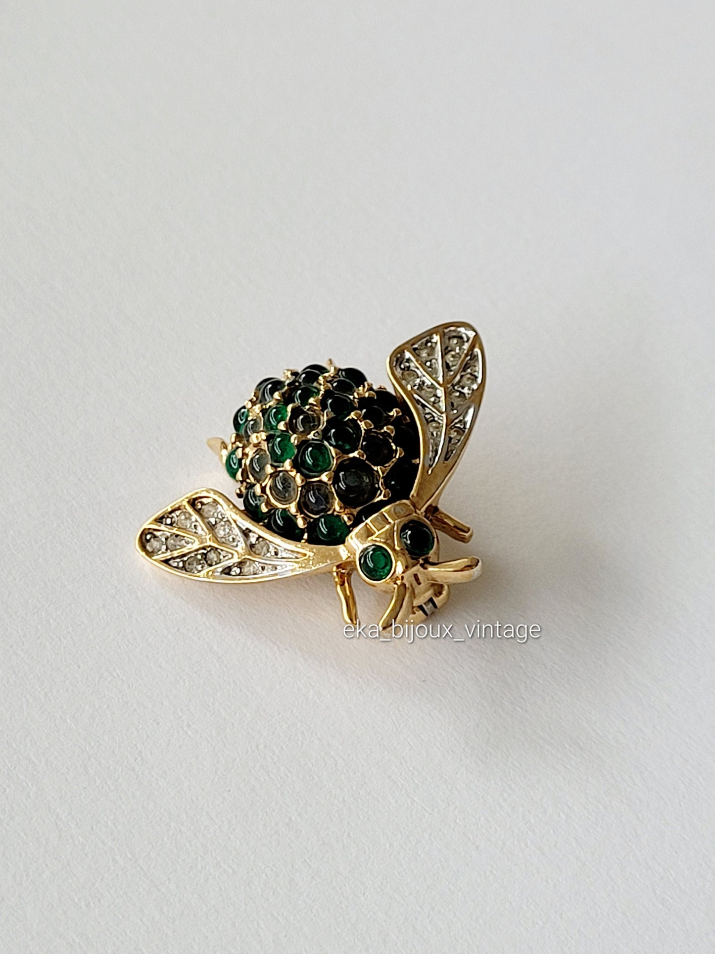 Alpha - Broche vintage - Insecte