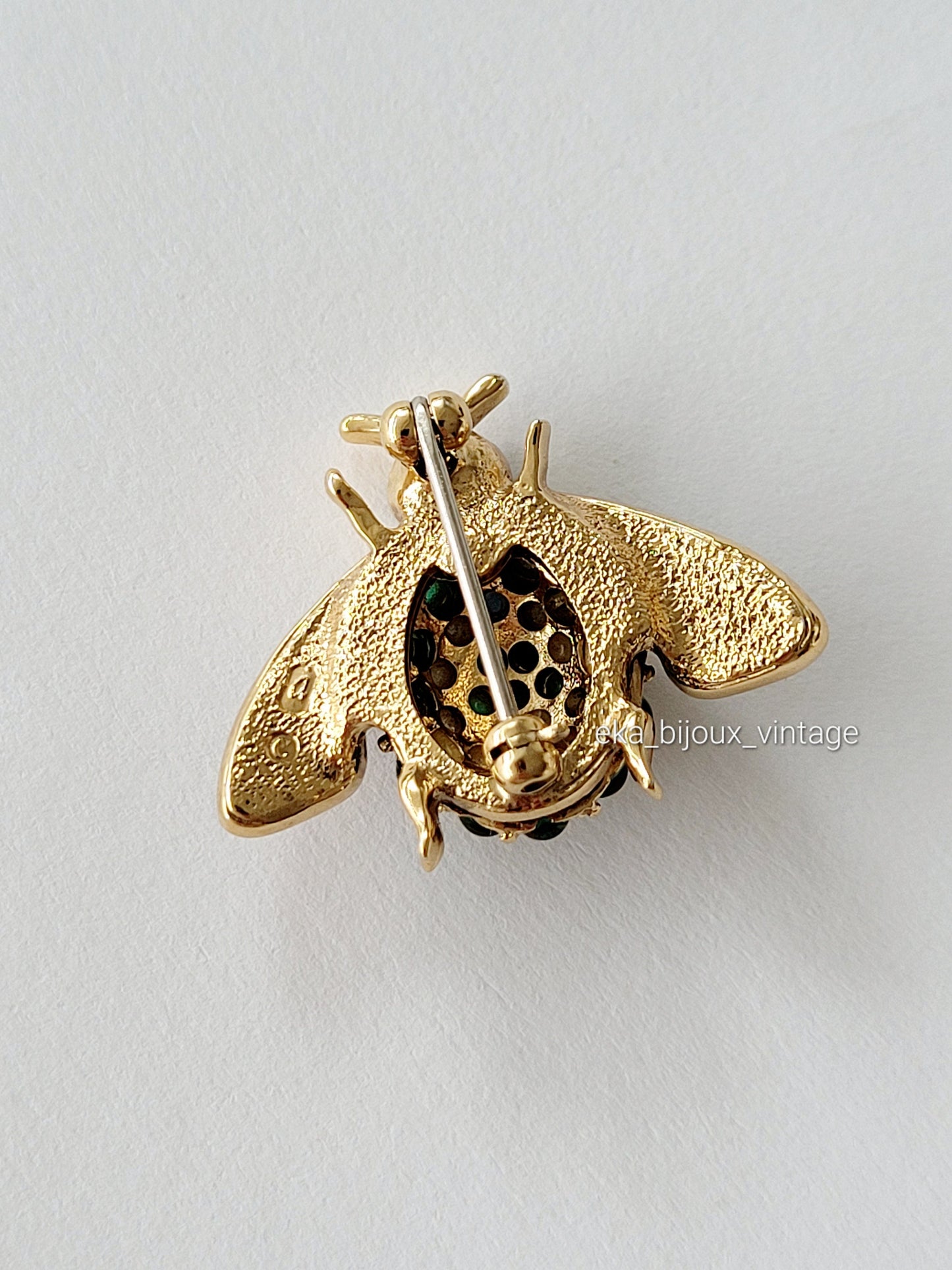 Alpha - Broche vintage - Insecte