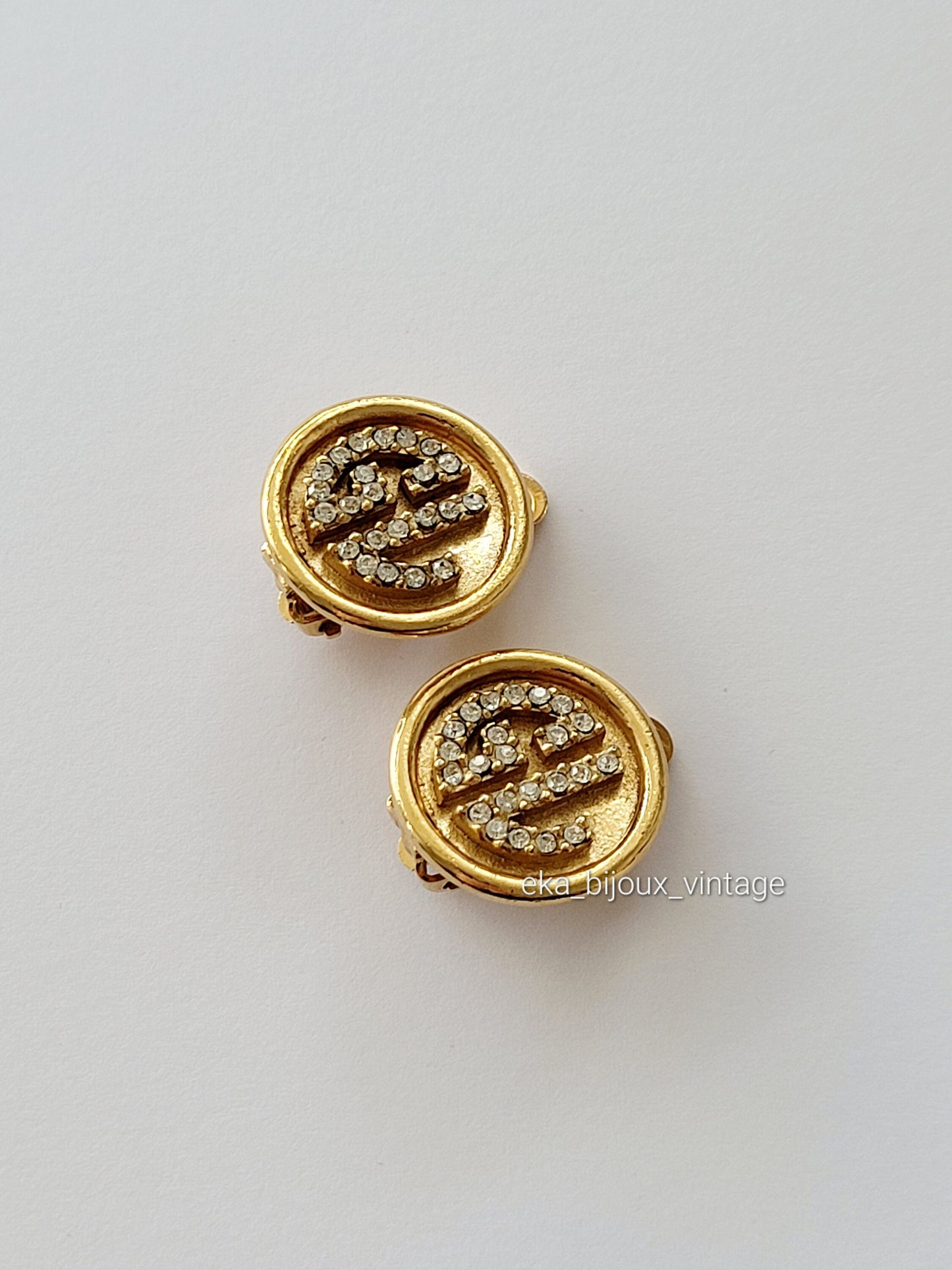 Guy Laroche - Boucles d'oreilles vintage