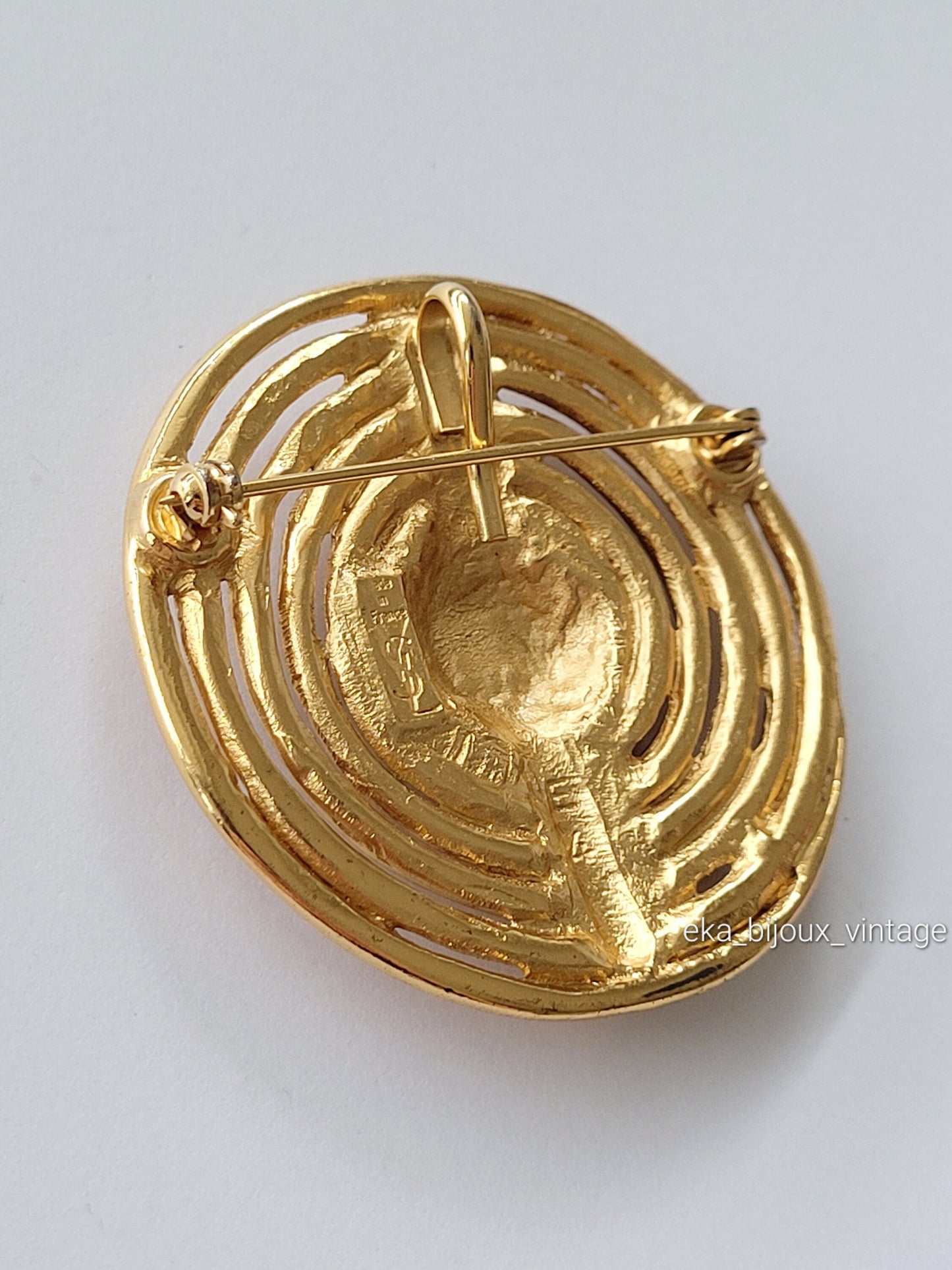 Yves Saint Laurent - Grande broche vintage