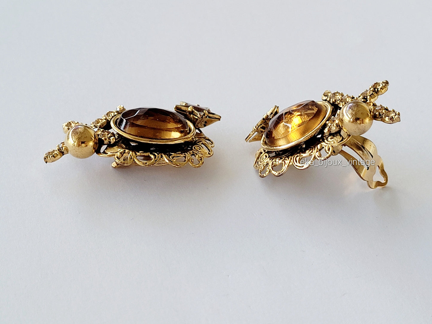 Réminiscence Zoe Coste - Boucles d'oreilles vintage