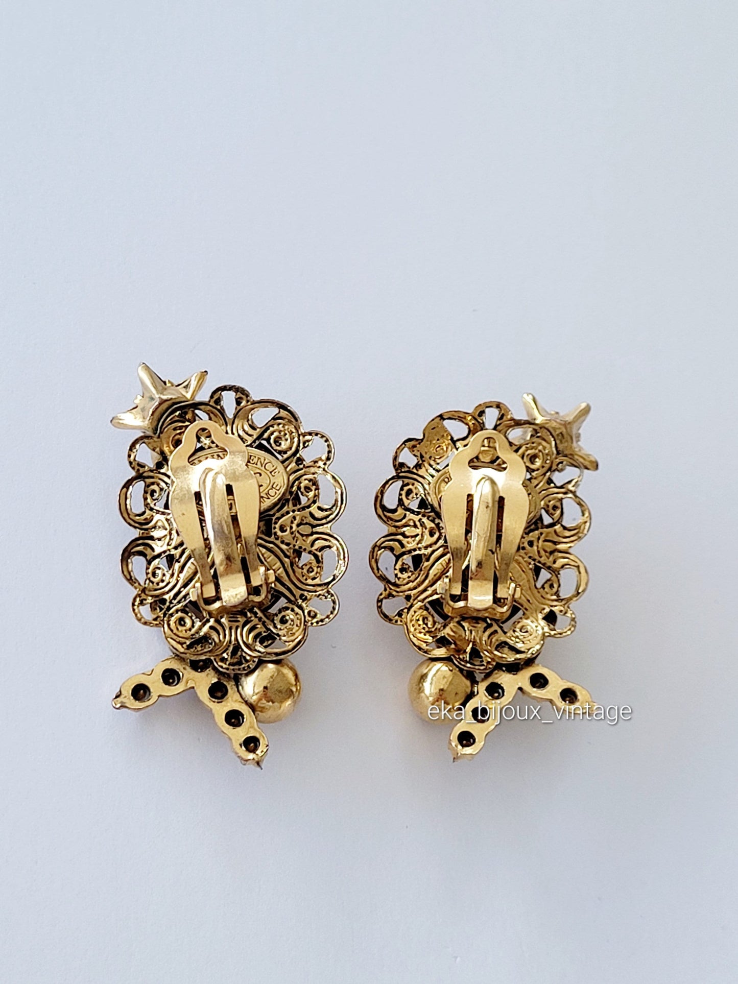 Réminiscence Zoe Coste - Boucles d'oreilles vintage