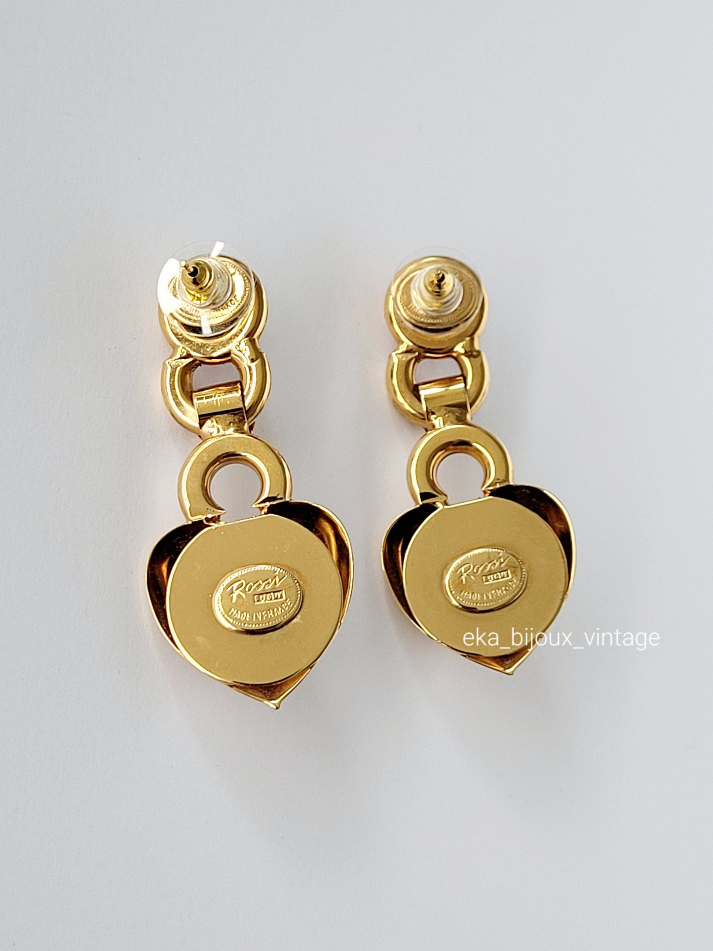 Rossi Paris - Heart dangling earrings