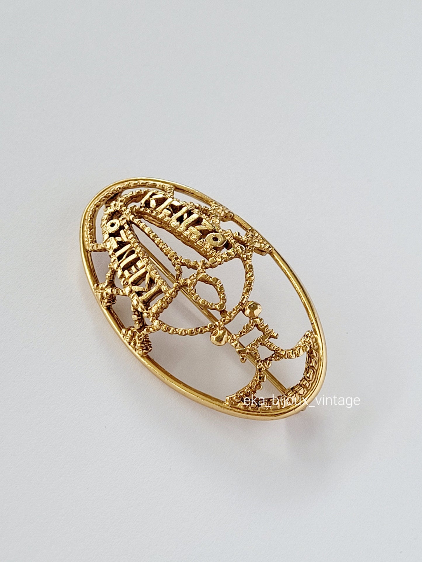 Kenzo Paris - Vintage Scarab brooch