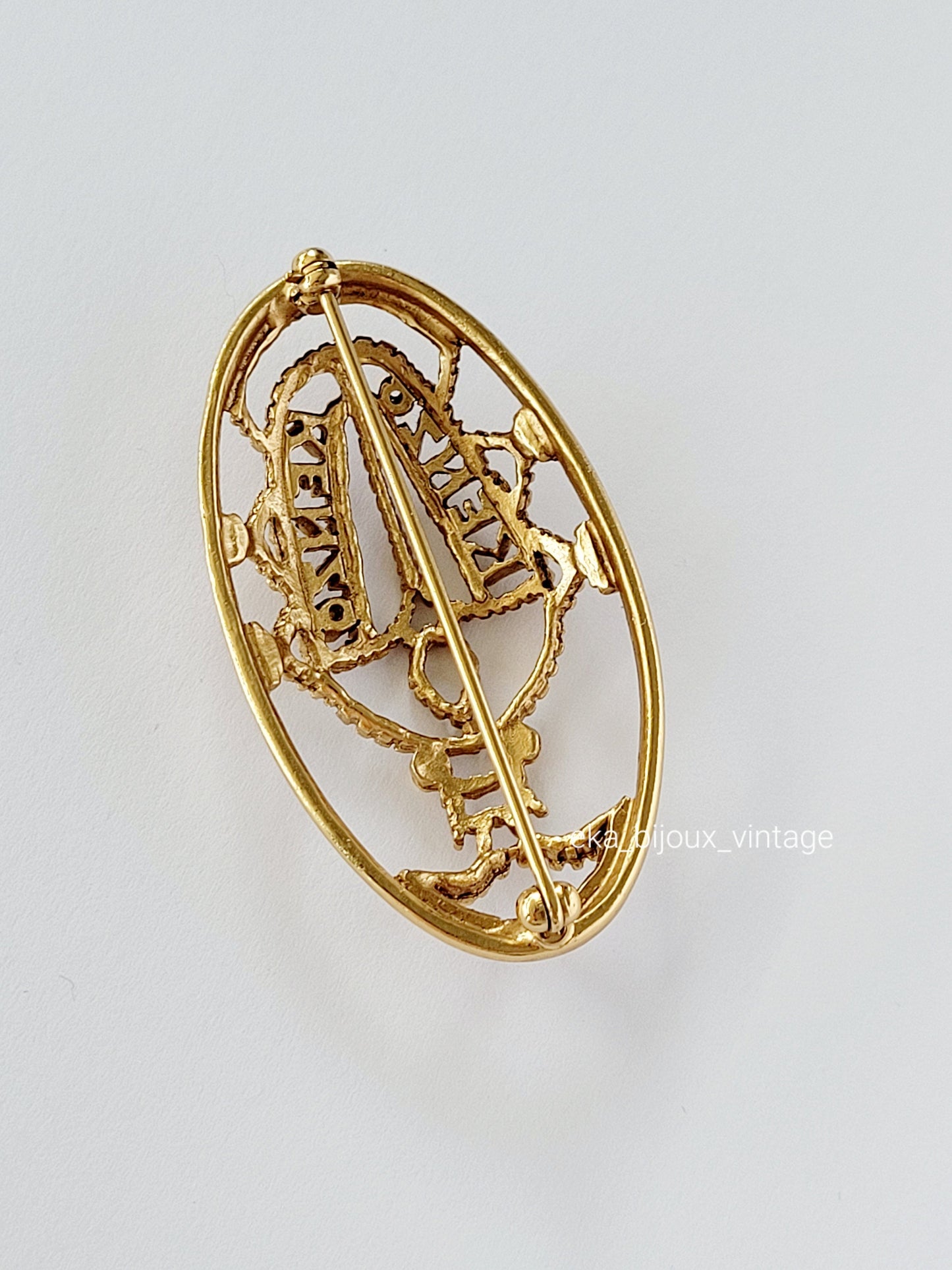 Kenzo Paris - Vintage Scarab brooch