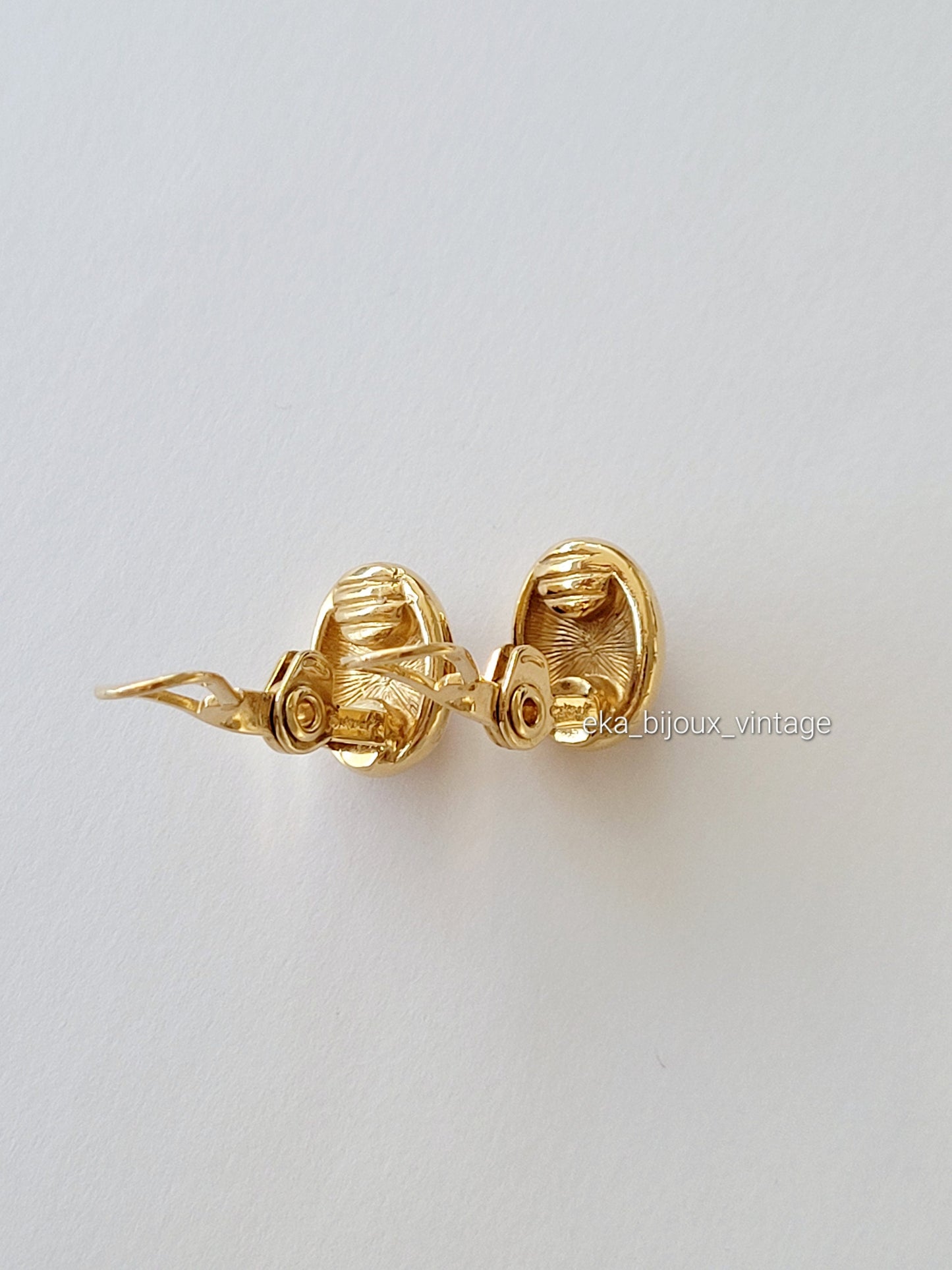 Monet - Boucles d'oreilles vintage