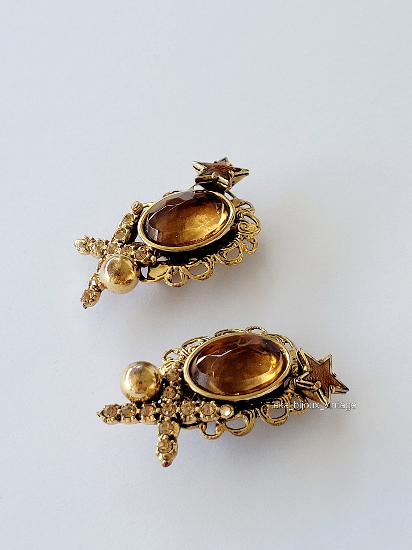 Réminiscence Zoe Coste - Boucles d'oreilles vintage