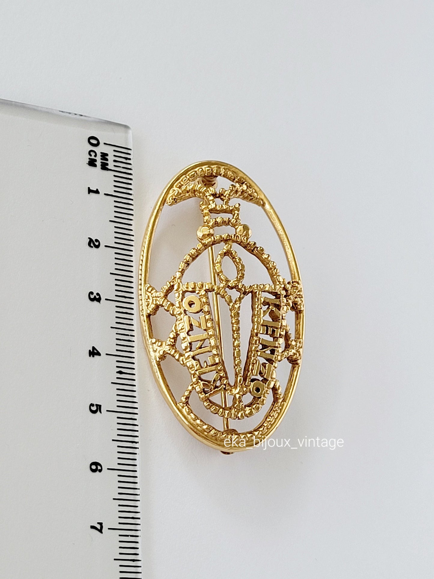 Kenzo Paris - Vintage Scarab brooch