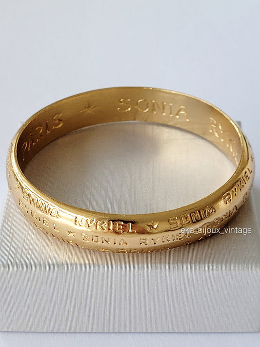 Sonia Rykiel - Vintage gold bracelet