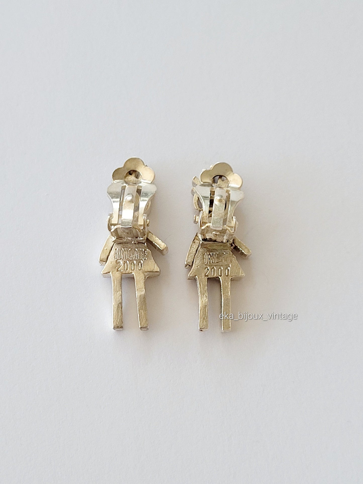 Biche de Bere - Boucles d'oreilles vintage @