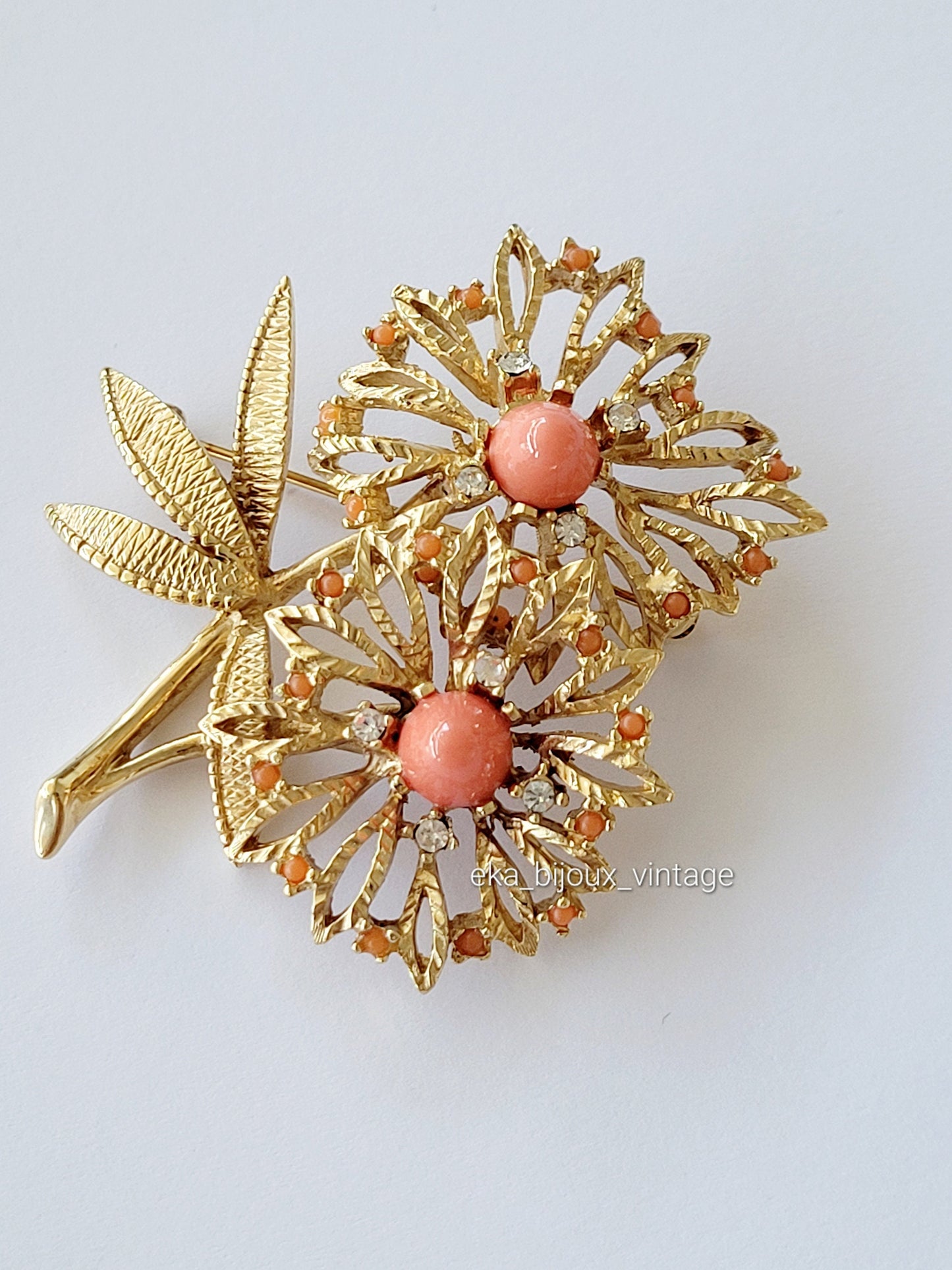 Carven - Vintage Flowers Brooch