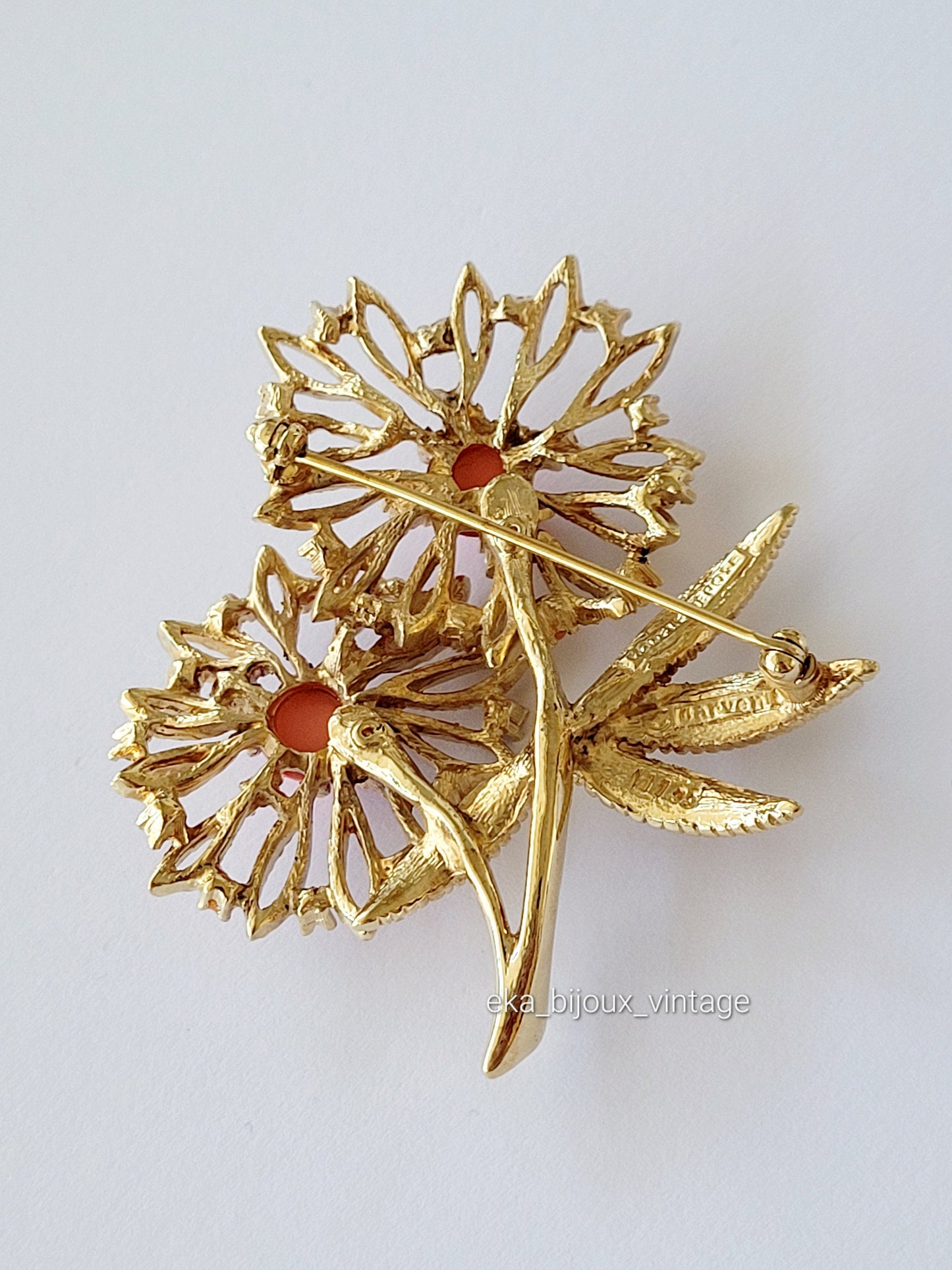 Carven - Vintage Flowers Brooch