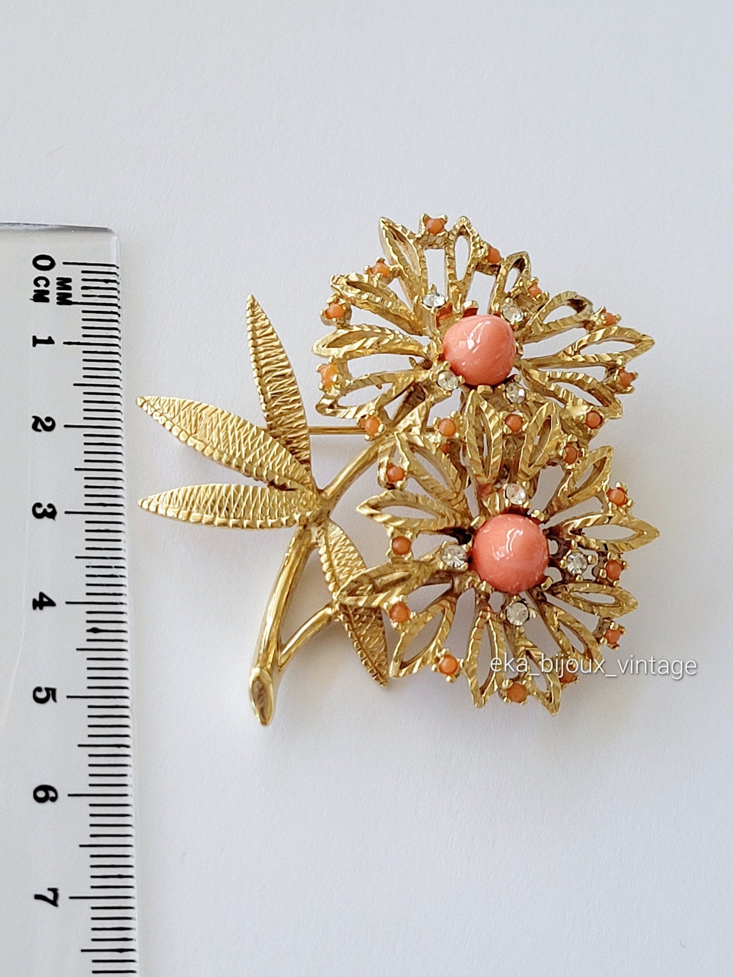 Carven - Vintage Flowers Brooch