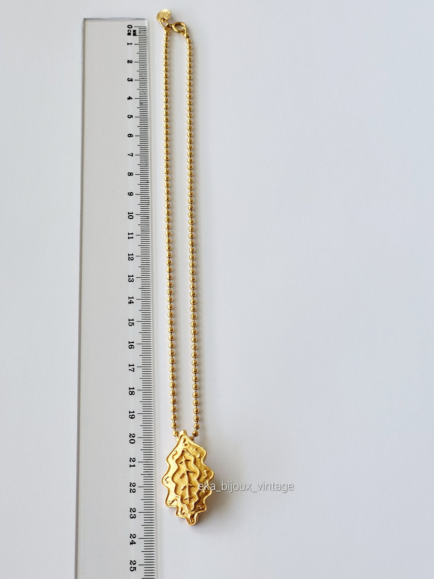 Ines de la Fressange - Vintage golden necklace