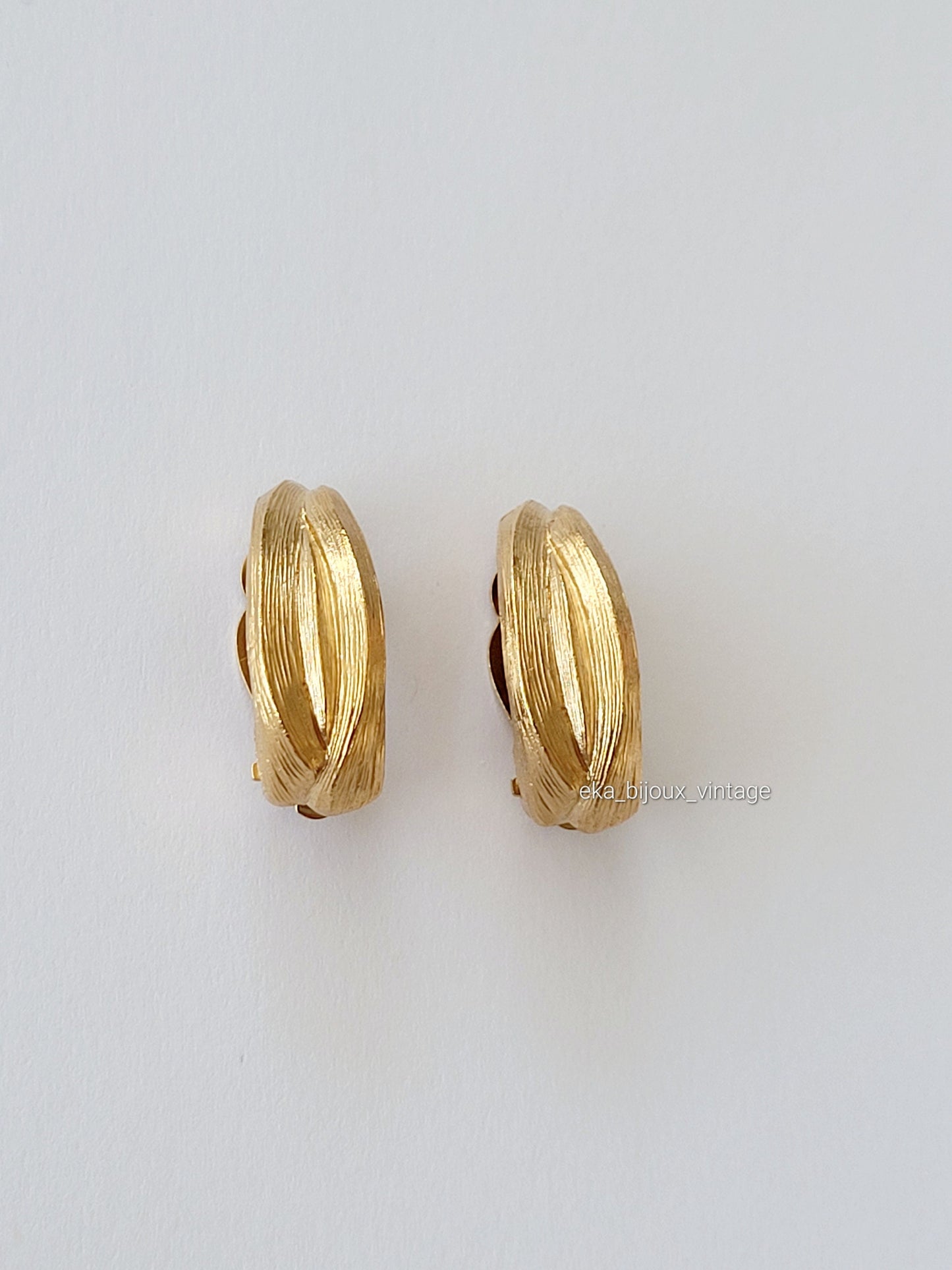 Jacques Esterel - Boucles d'oreilles vintage