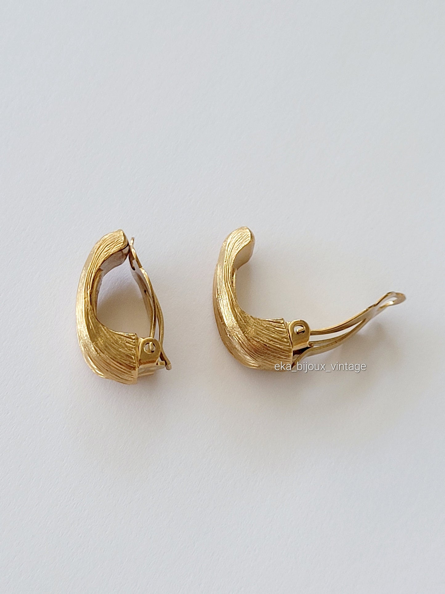 Jacques Esterel - Boucles d'oreilles vintage