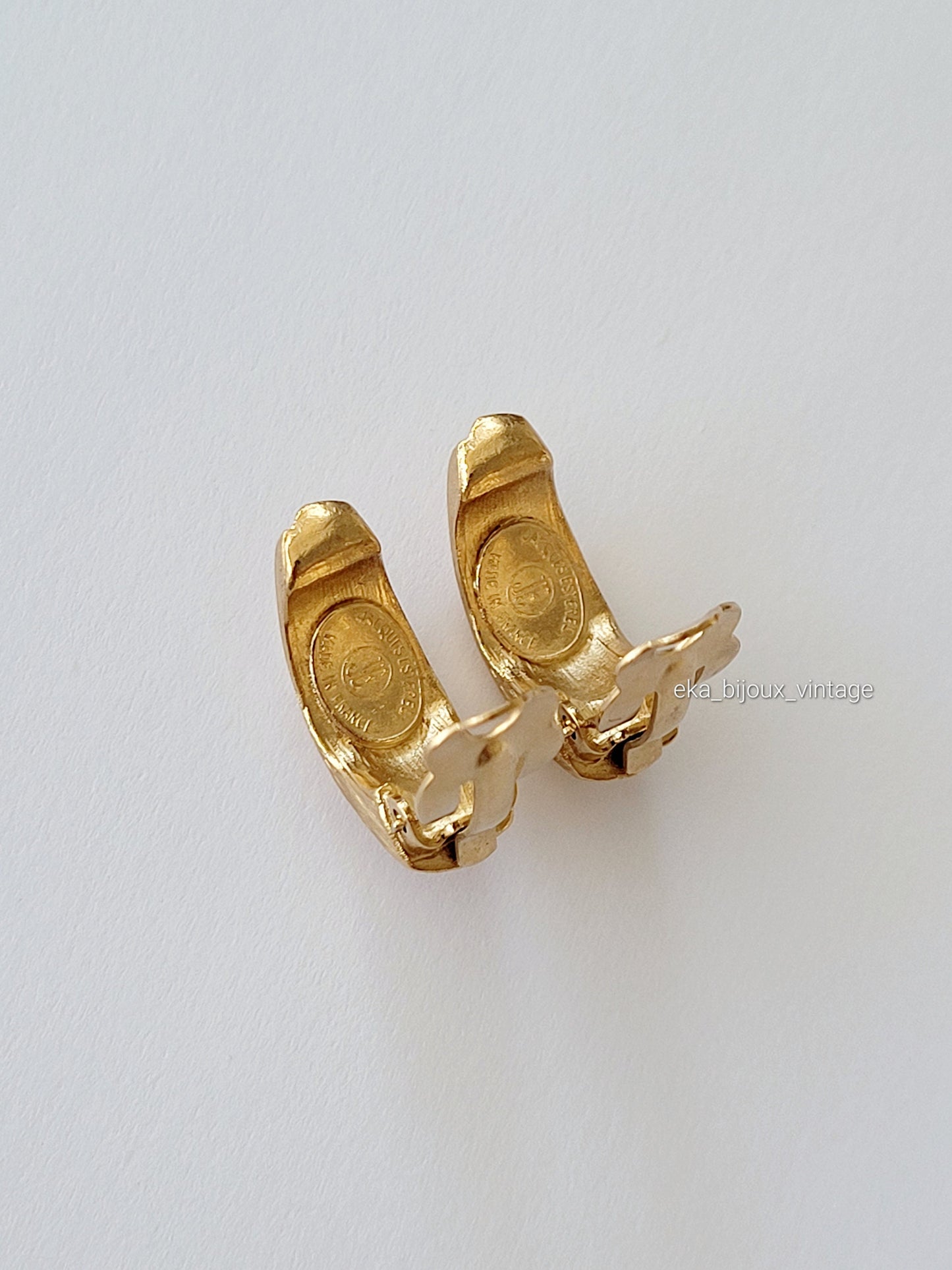 Jacques Esterel - Boucles d'oreilles vintage