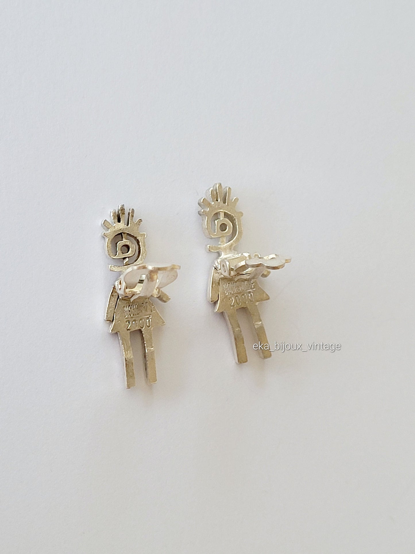 Biche de Bere - Boucles d'oreilles vintage @