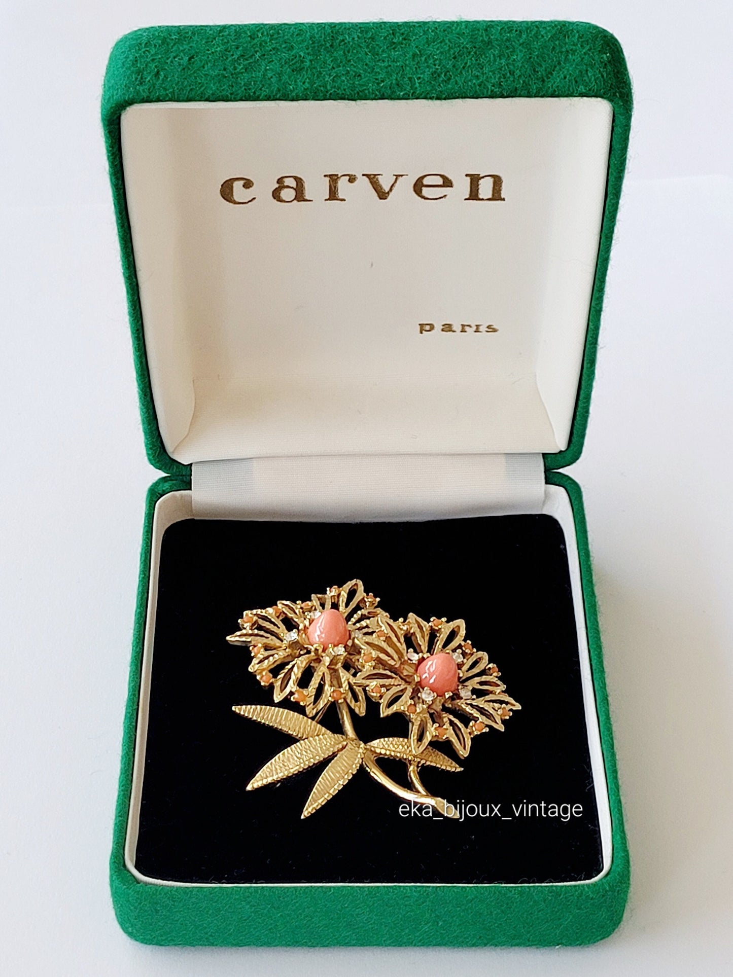 Carven - Vintage Flowers Brooch