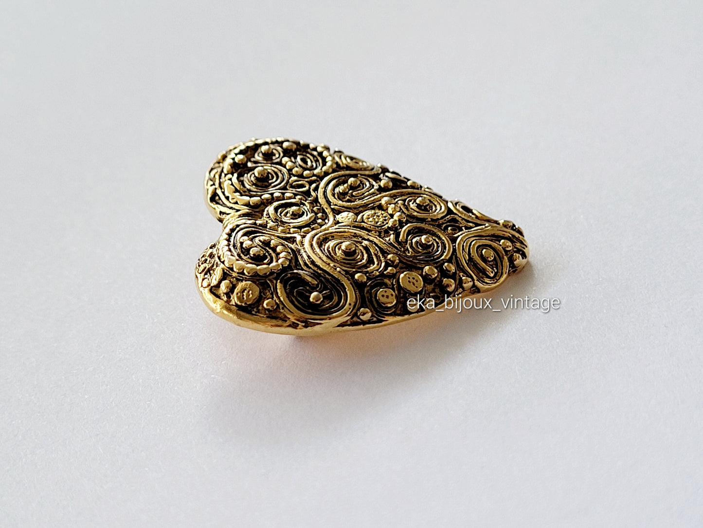 Jean-Louis Scherrer - Vintage Heart Brooch