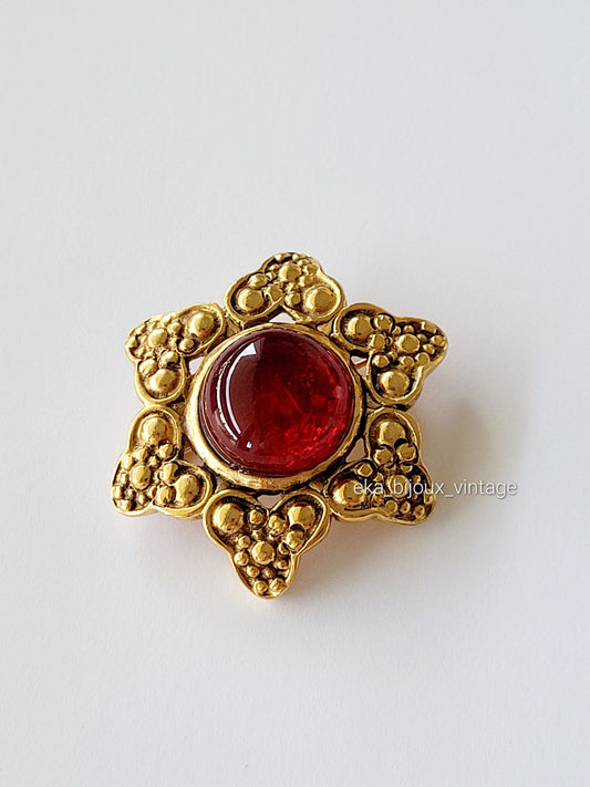 Chanel Gripoix - Broche vintage