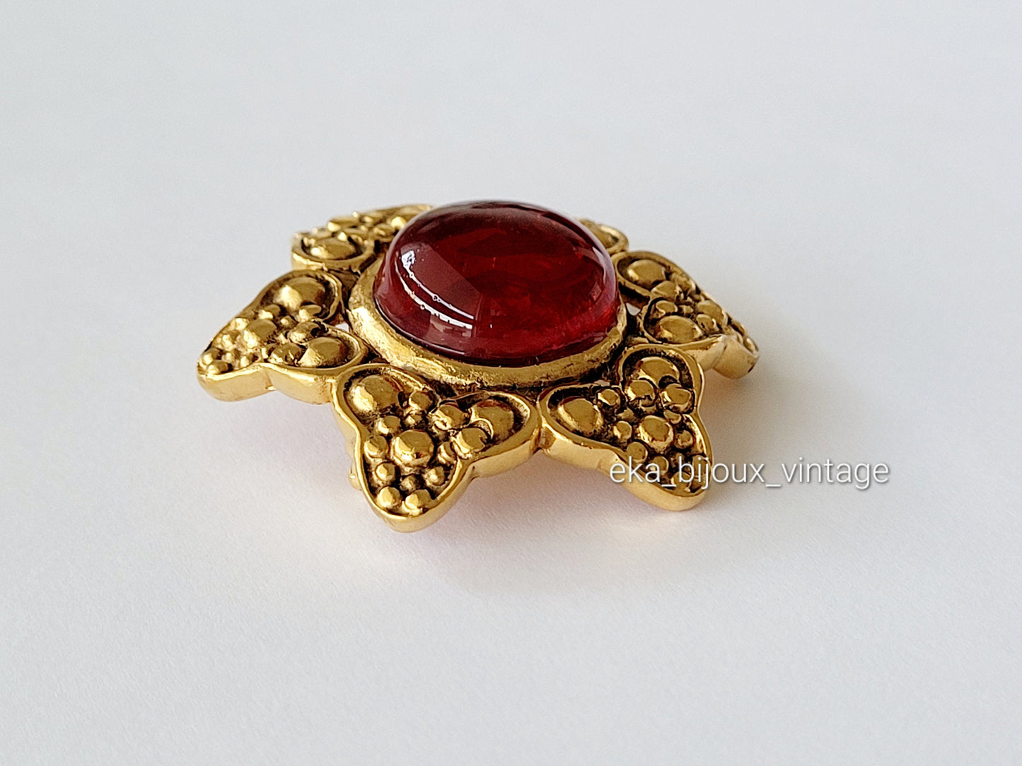 Chanel Gripoix - Broche vintage