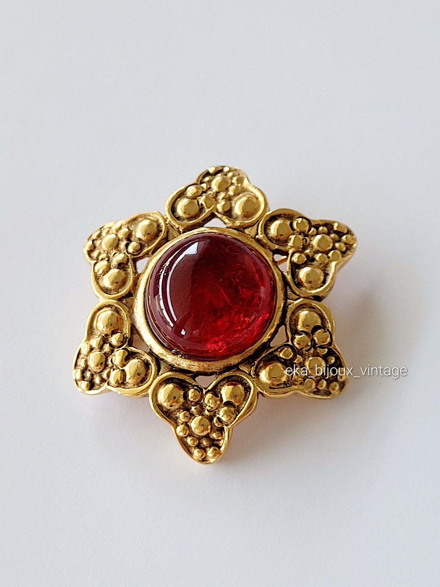 Chanel Gripoix - Broche vintage