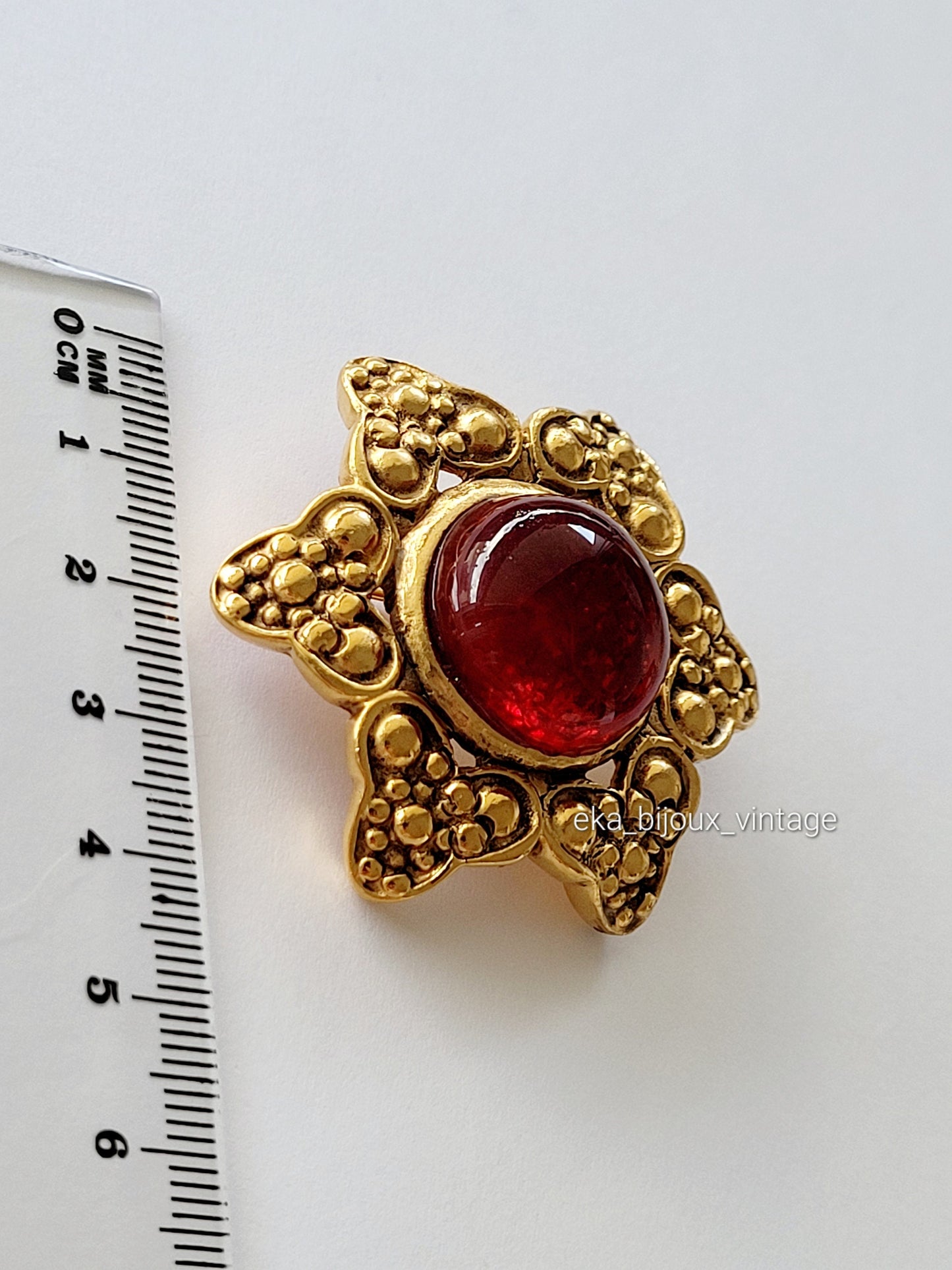 Chanel Gripoix - Broche vintage