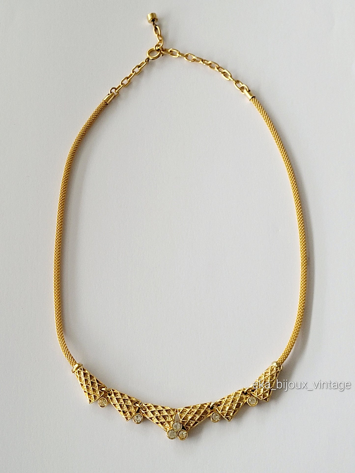 Balenciaga - Collier vintage doré